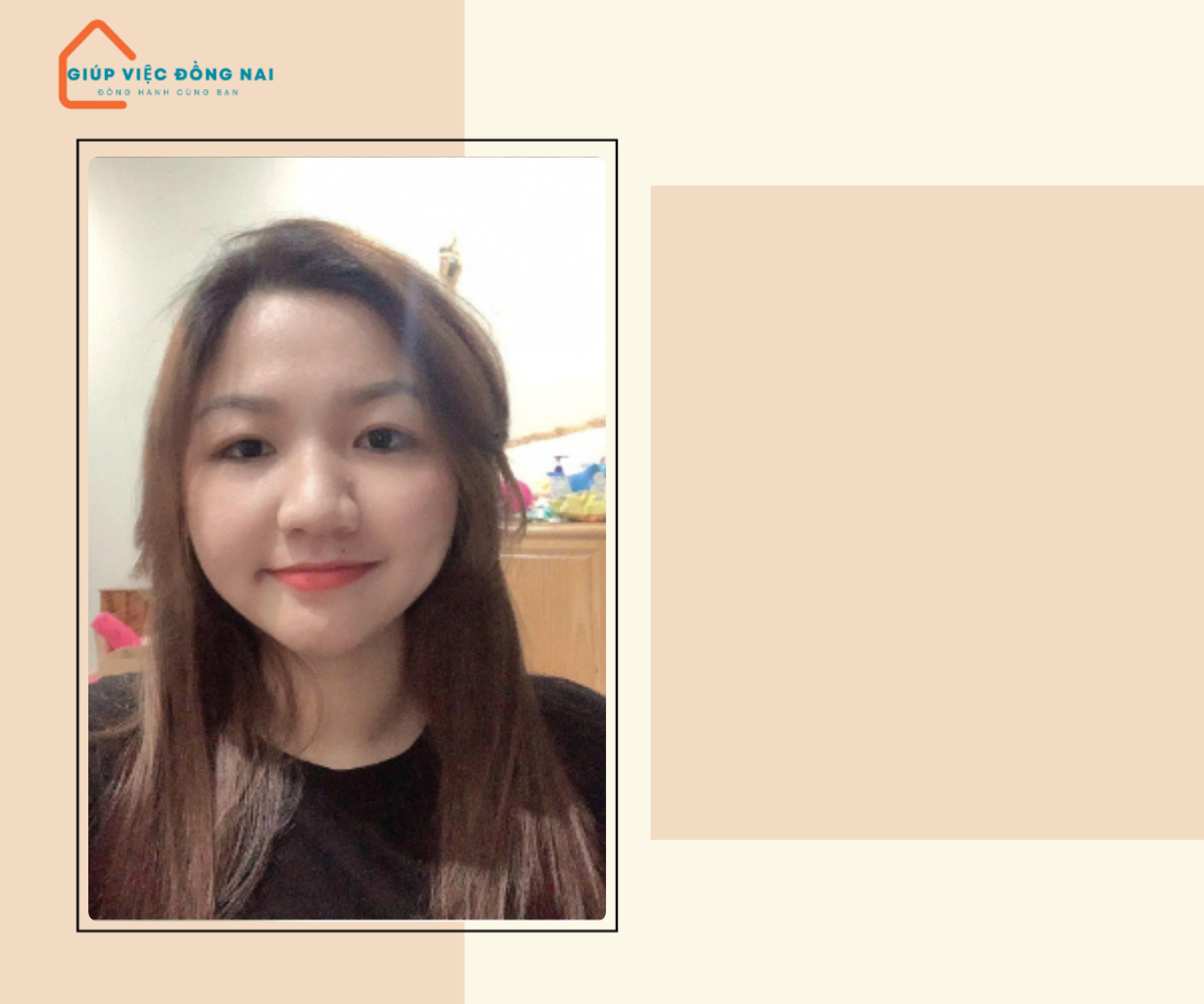 Chị VÕ THỊ HUỲNH NGA, sinh năm 1993, quê Hồ Chí Minh cần tìm việc