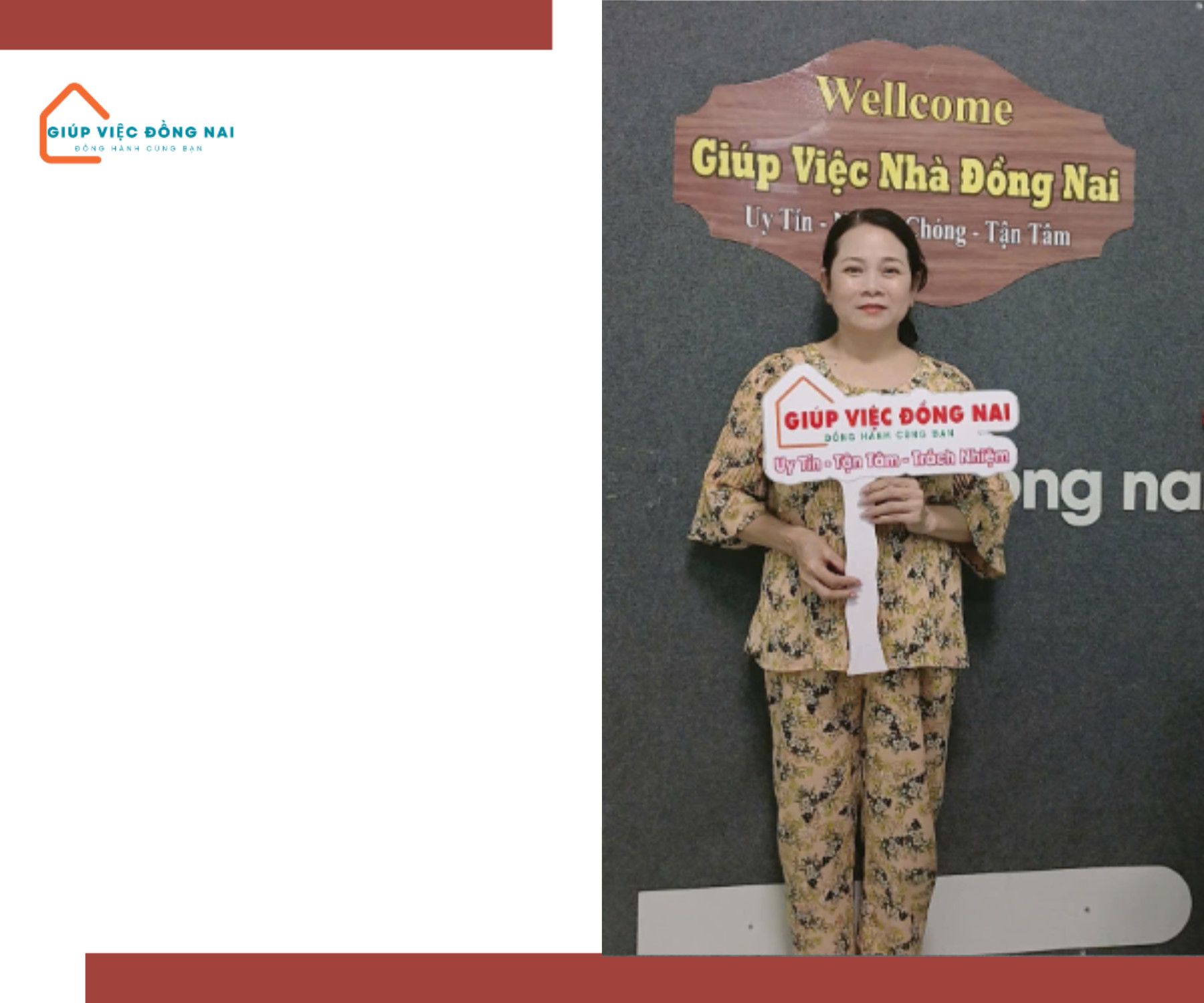 Chị ĐOÀN THỊ THANH NGA, sinh năm 1968, quê Đồng Nai cần tìm việc