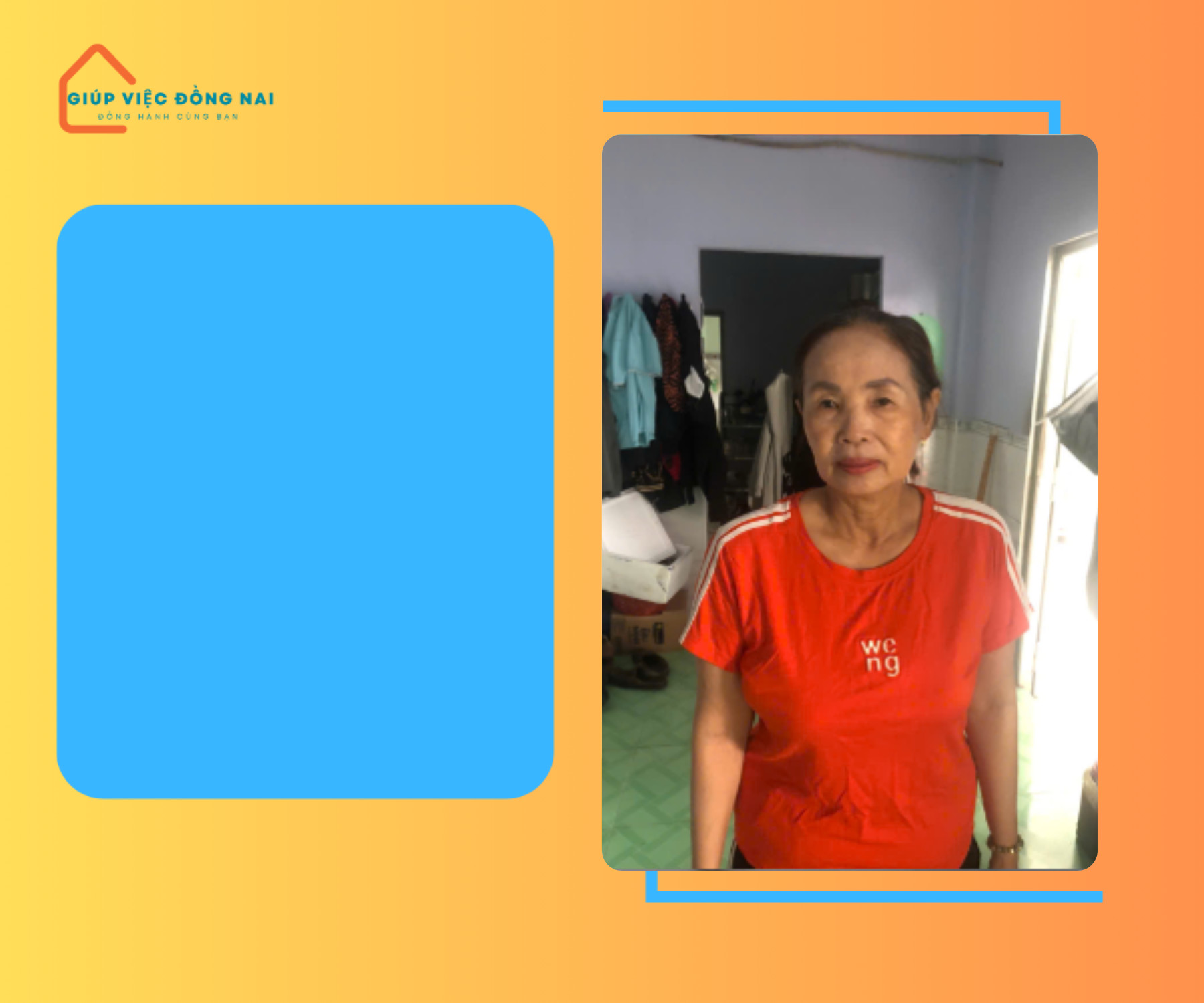 Chị LÊ THỊ MINH HÀ, sinh năm 1969, quê Bình Thuận cần tìm việc