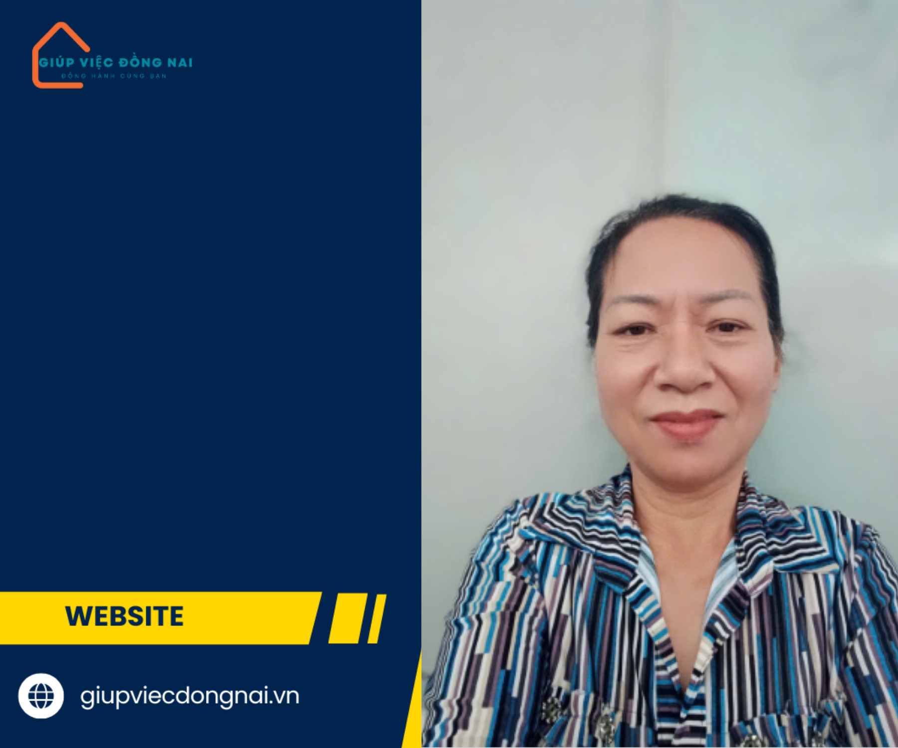 Chị TRẦN THỊ THƯƠNG, sinh năm 1966, quê Nam Định cần tìm việc