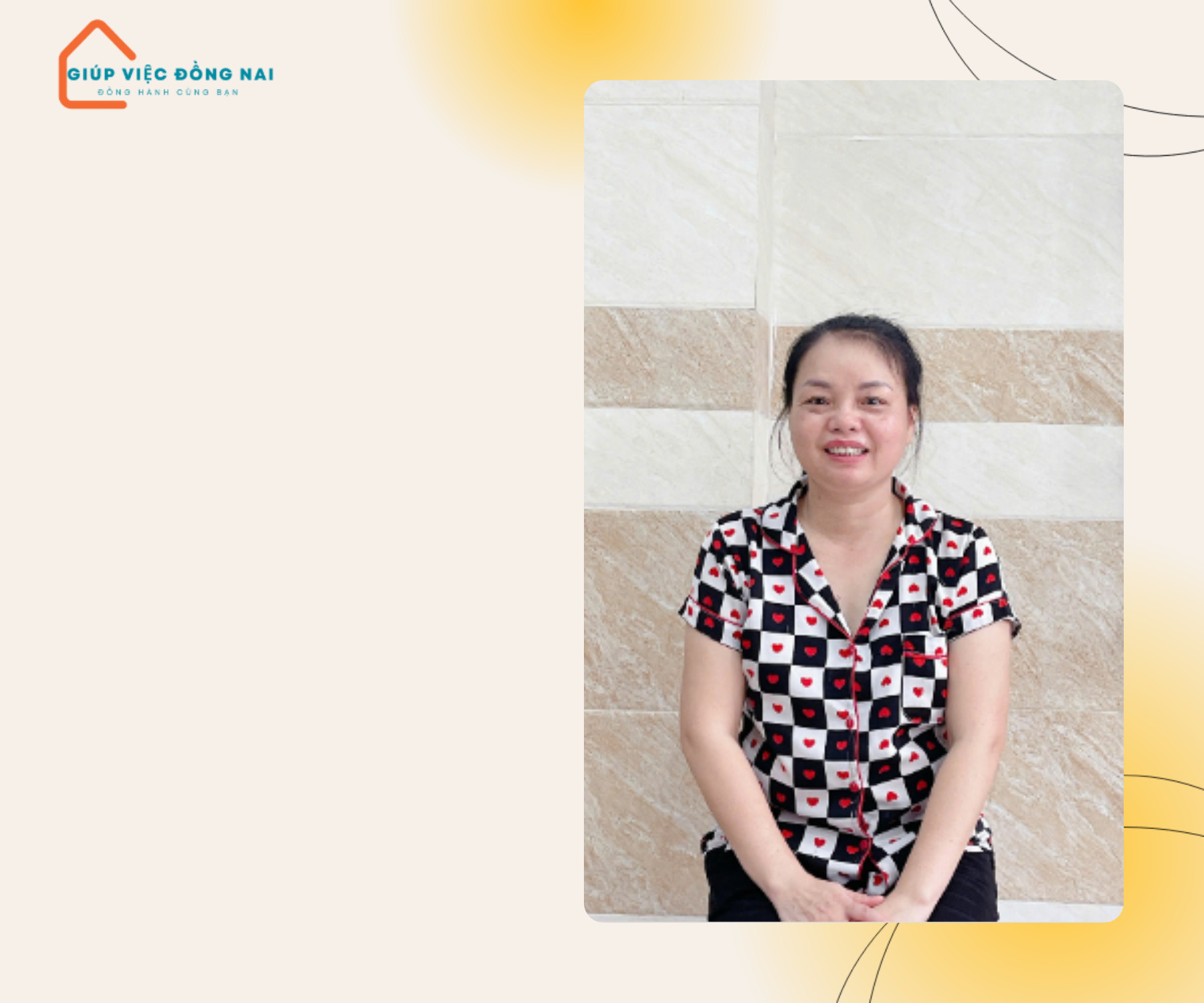 Chị NGUYỄN THỊ HUỆ, sinh năm 1982, quê Hà Tĩnh cần tìm việc