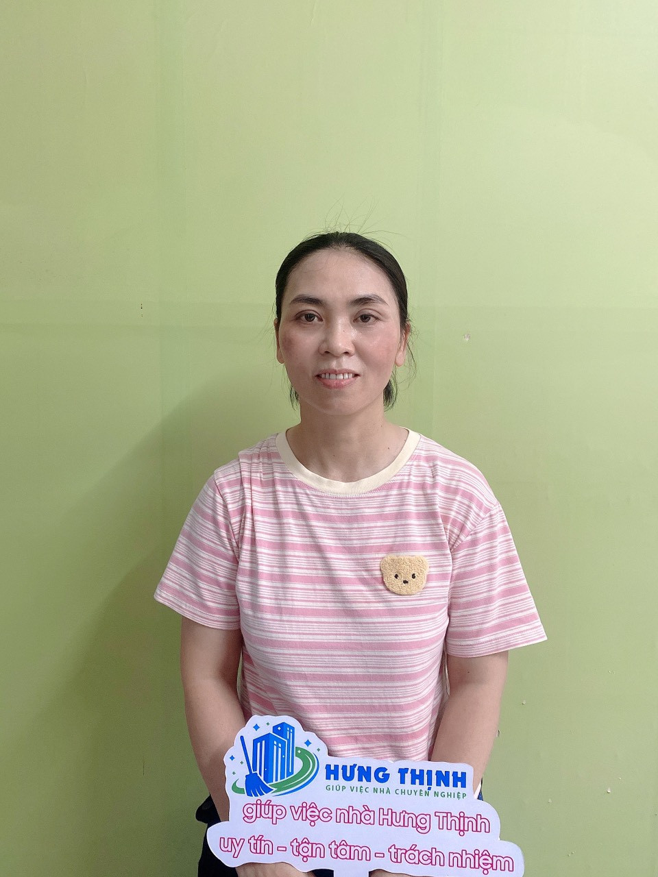 Chị Trần Thị Kim Yến, sinh năm 1980, quê Ninh Thuận – GIÚP VIỆC NHÀ, CHĂM BÉ