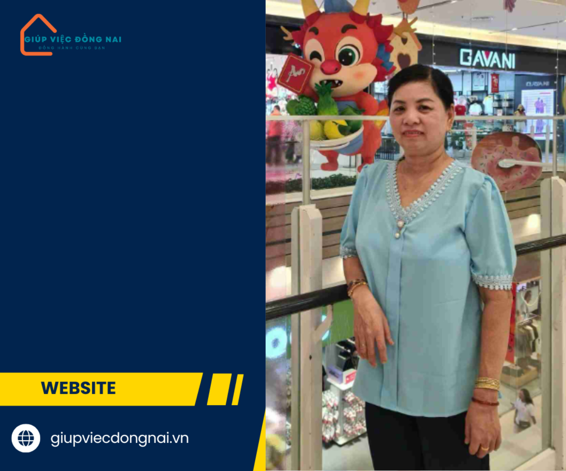 Chị Phù Viễn Sơn, sinh năm 1969, quê Hồ Chí Minh cần tìm việc