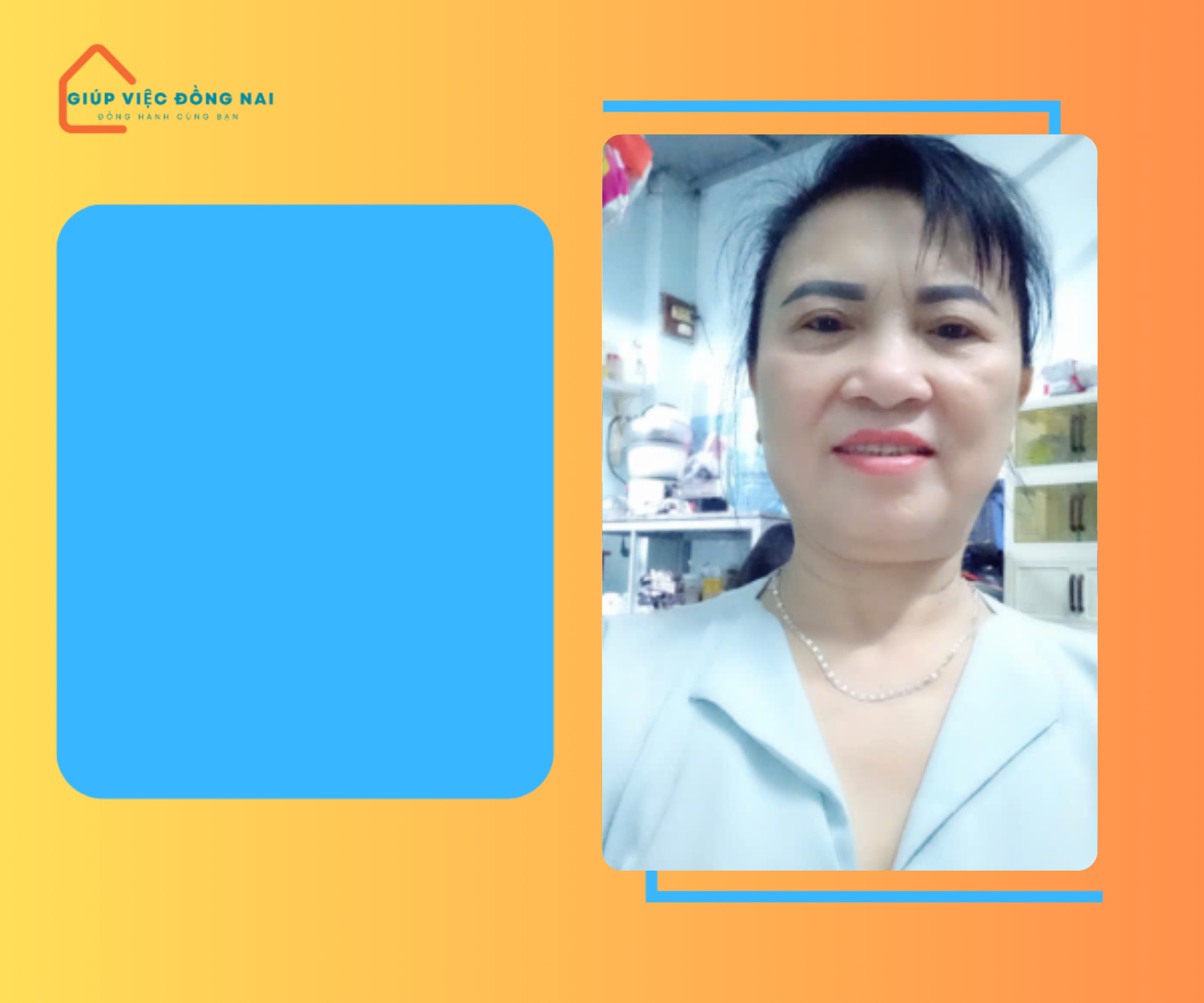 Chị Trần Thị Khanh, sinh năm 1963, quê Hà Nội cần tìm việc