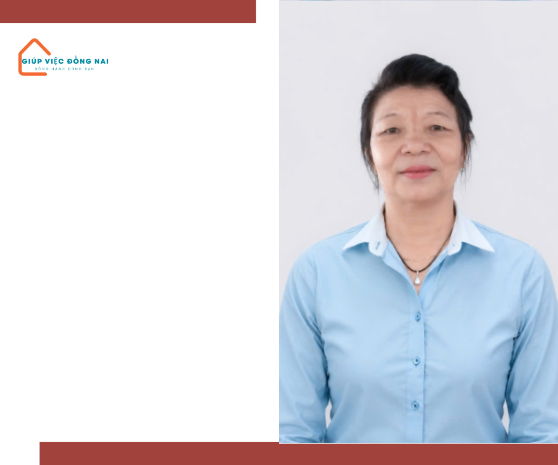 Chị NGUYỄN NGỌC ANH, sinh năm 1970, quê An Giang cần tìm việc
