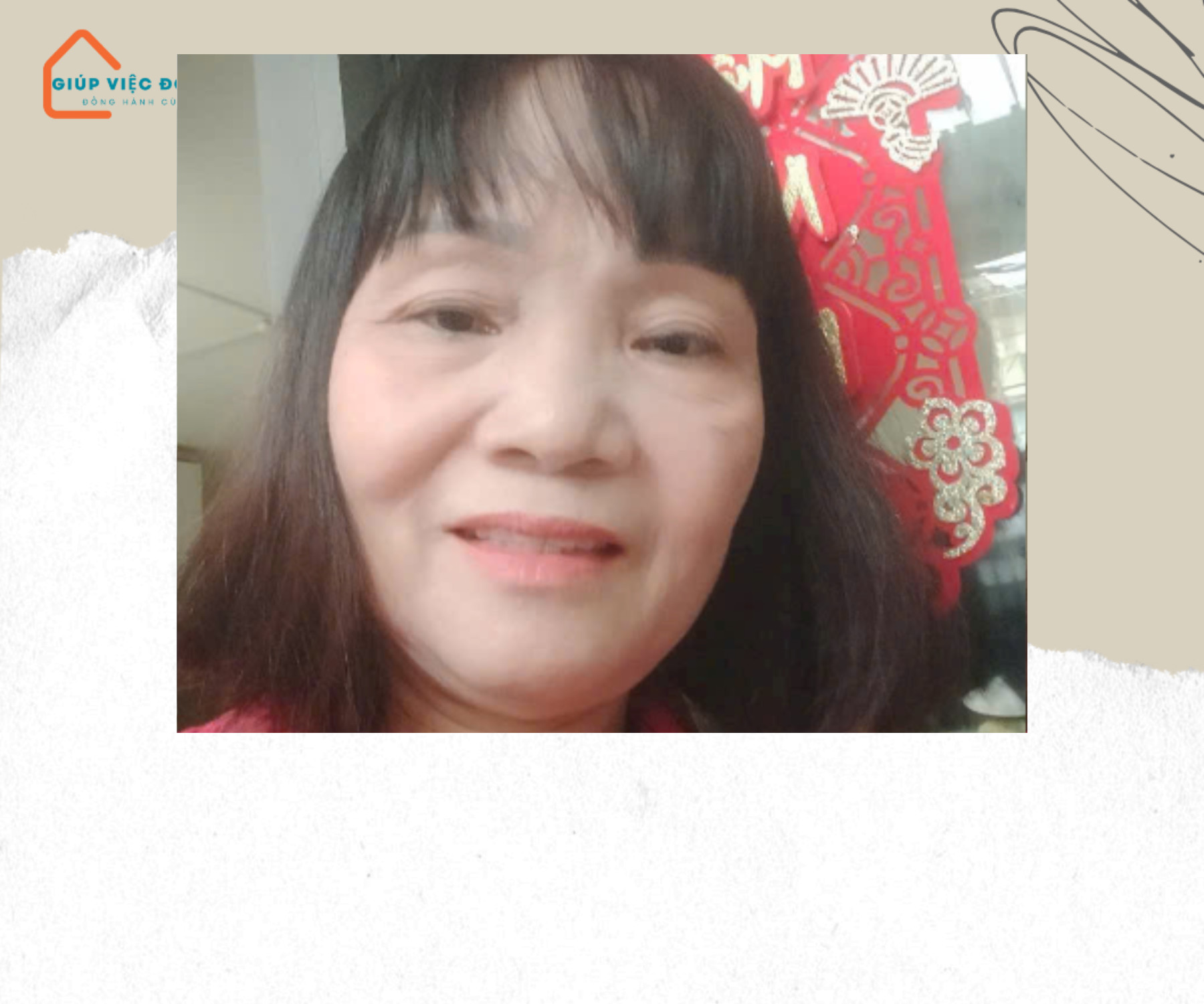 Chị Lê Thị Xuân, sinh năm 1969, quê Quảng Trị cần tìm việc