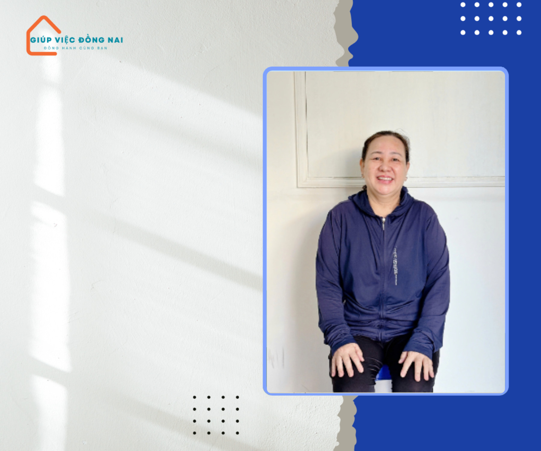 Chị NGUYỄN THỊ THU, sinh năm 1971, quê Khánh Hòa cần tìm việc