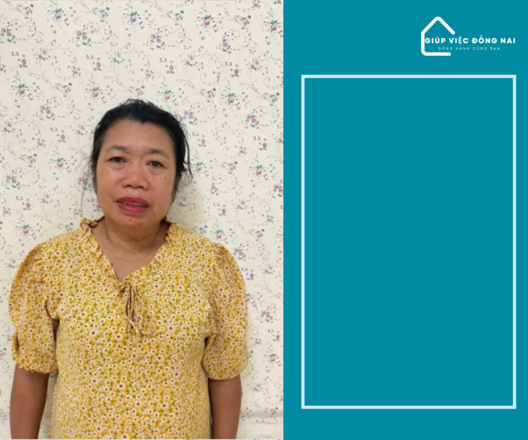 Chị NGUYỄN THỊ HẢI, sinh năm 1973, quê Nghệ An cần tìm việc