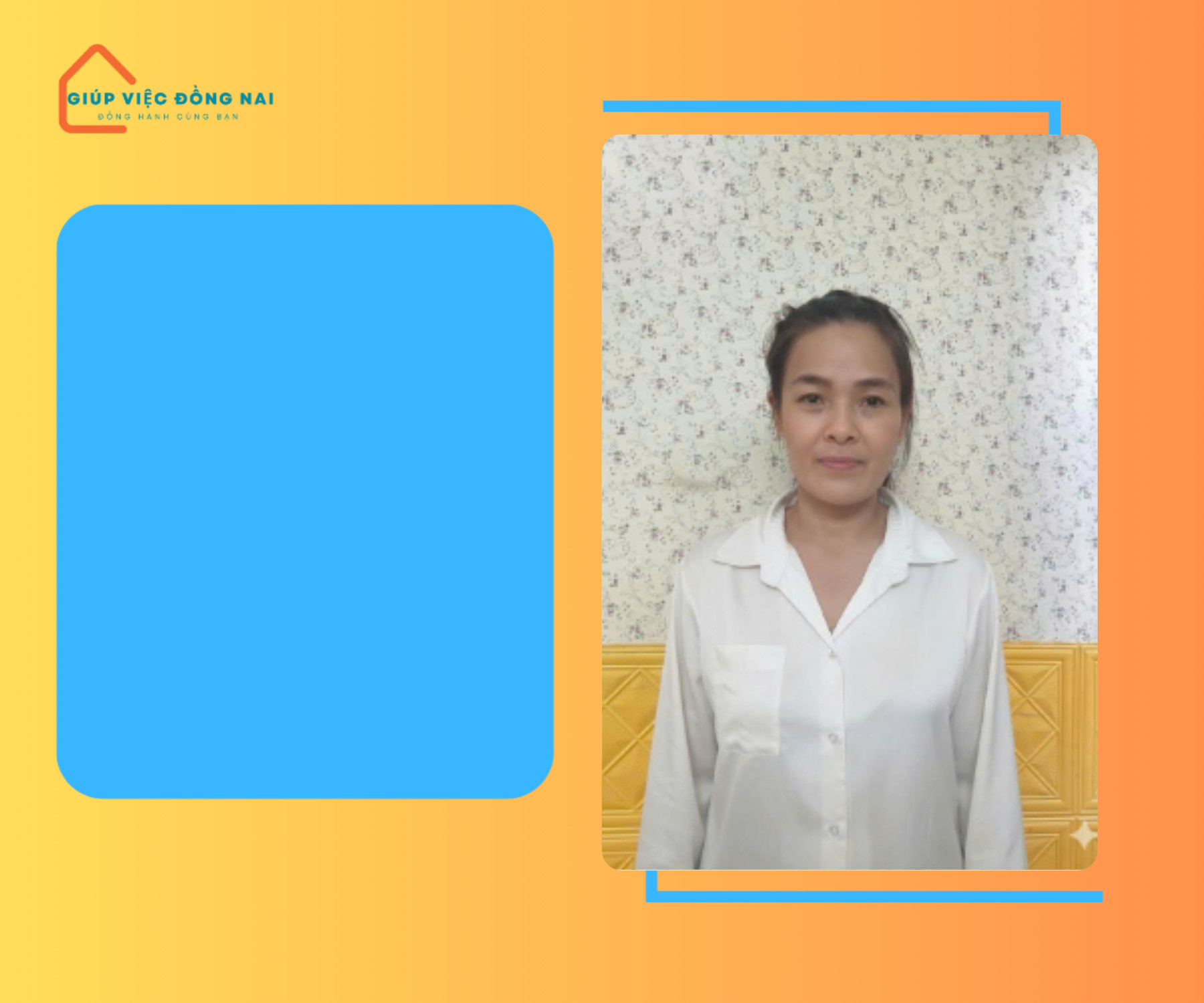 Chị NGUYỄN THỊ KIM PHƯƠNG, sinh năm 1975, quê Hồ Chí Minh cần tìm việc