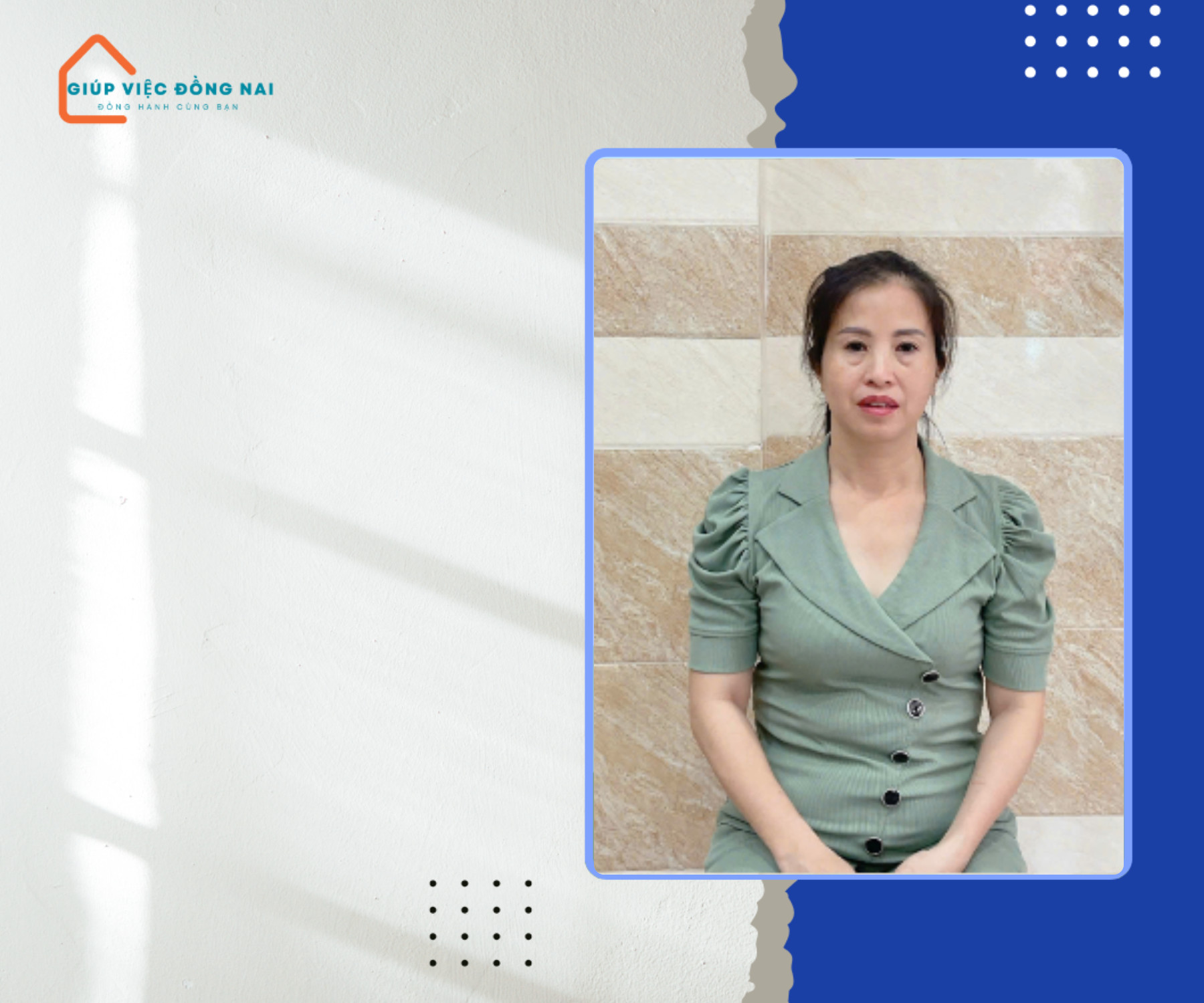 Chị TRẦN THỊ KIM DUNG, sinh năm 1978, quê Đồng Nai cần tìm việc