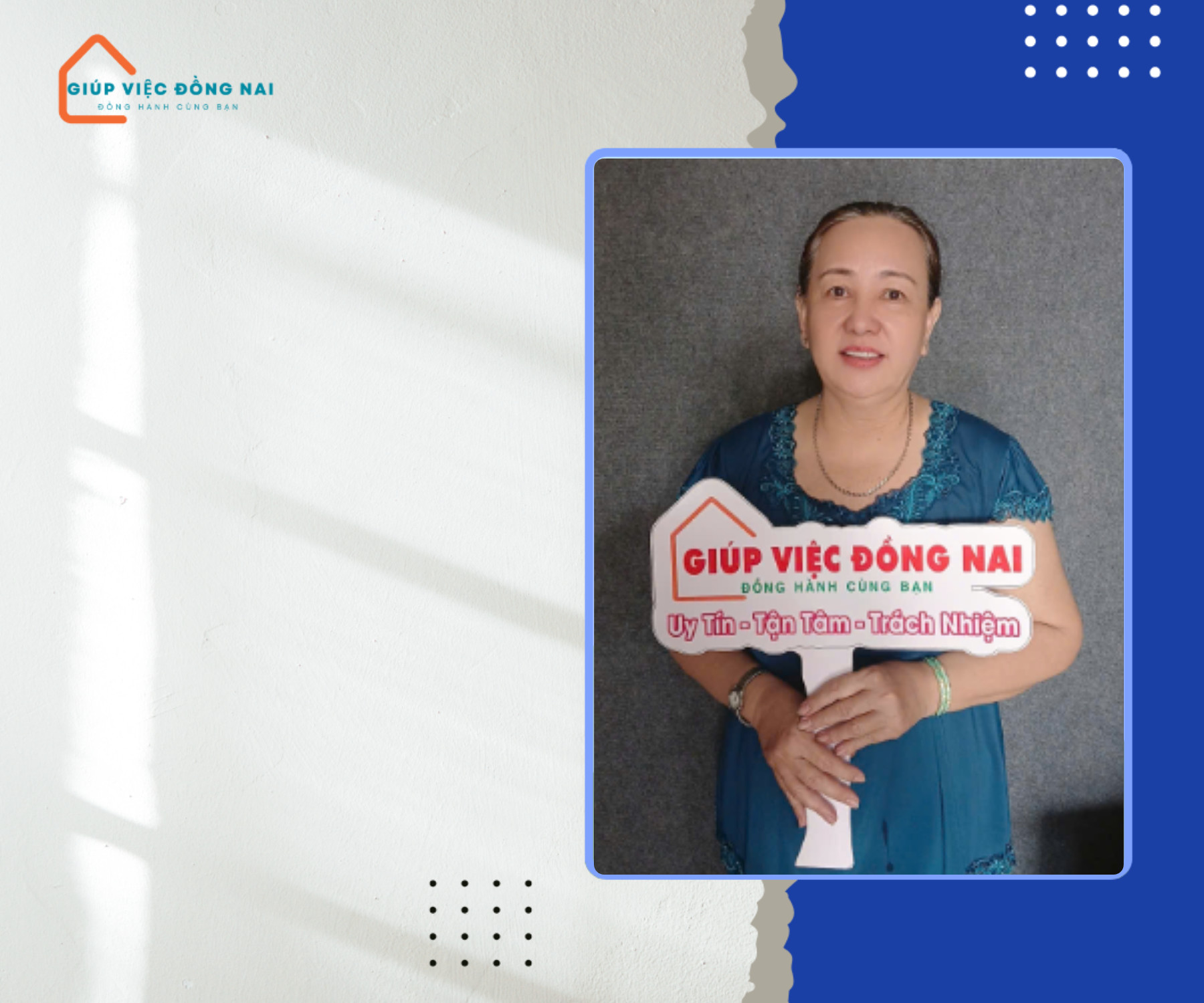 Chị NGUYỄN THỊ THU, sinh năm 1971, quê Khánh Hòa cần tìm việc