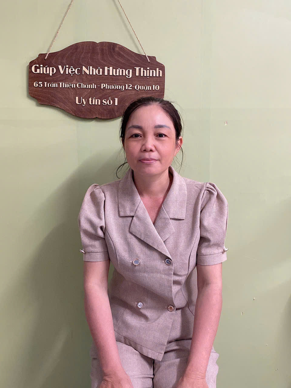 Chị Nguyễn Thị Hồng Triết, sinh năm 1979, quê Bến Tre