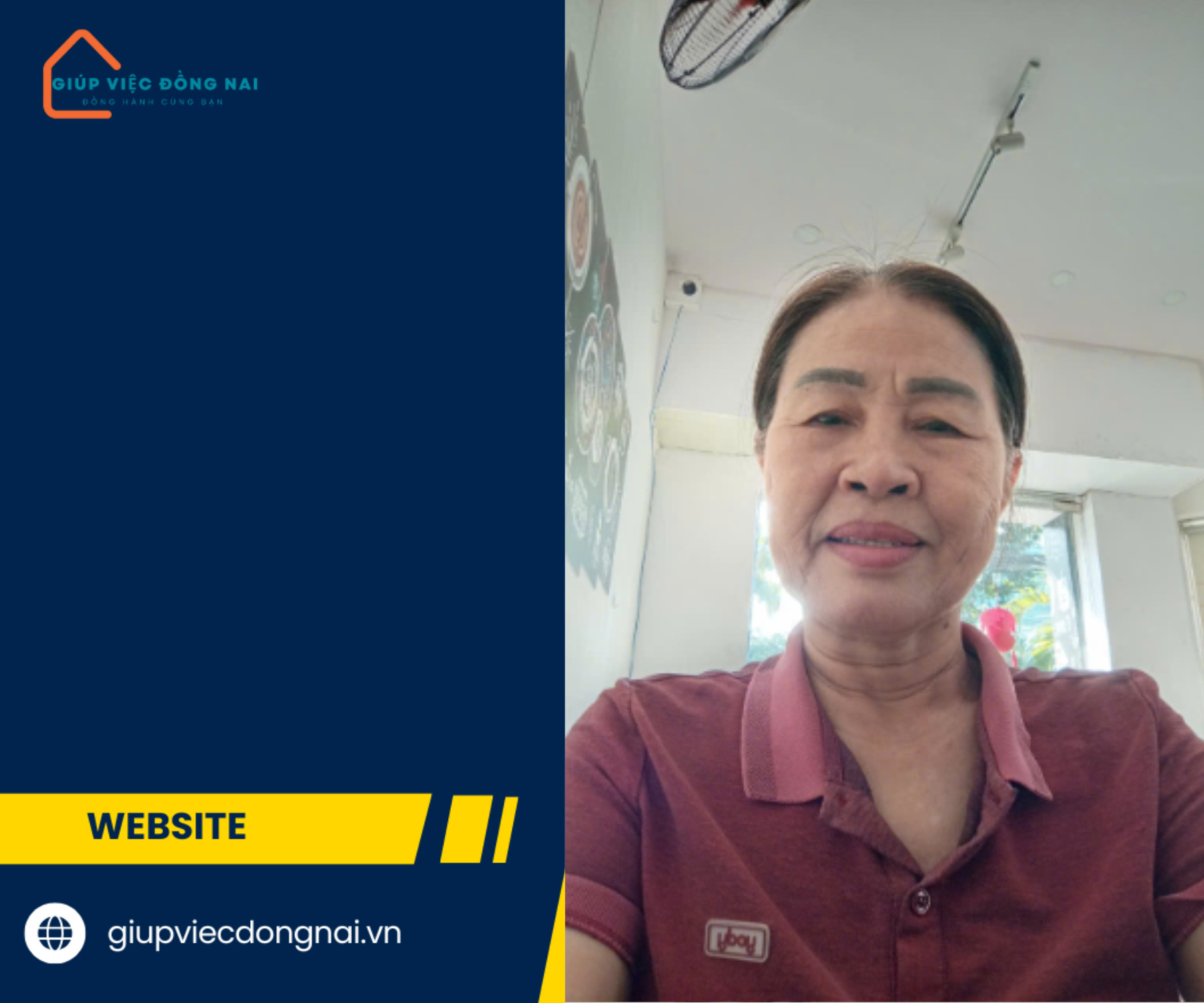 Chị NGUYỄN THỊ PHƯƠNG HÀ, sinh năm 1962, quê Quảng Ngãi cần tìm việc