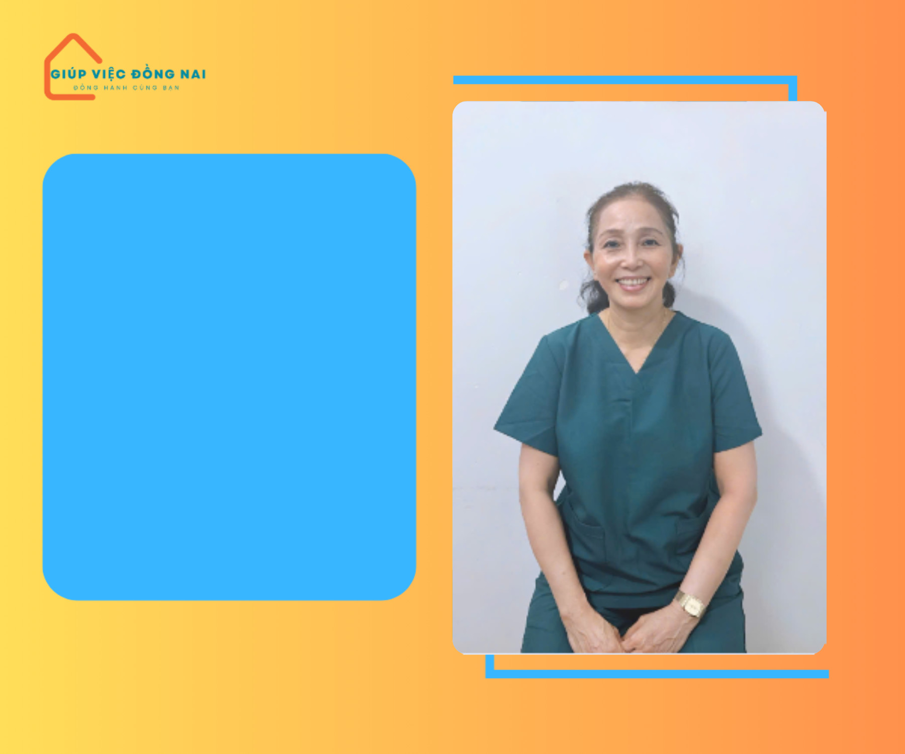 Chị NGUYỄN THỊ SỨ, sinh năm 1967, quê Đồng Nai cần tìm việc