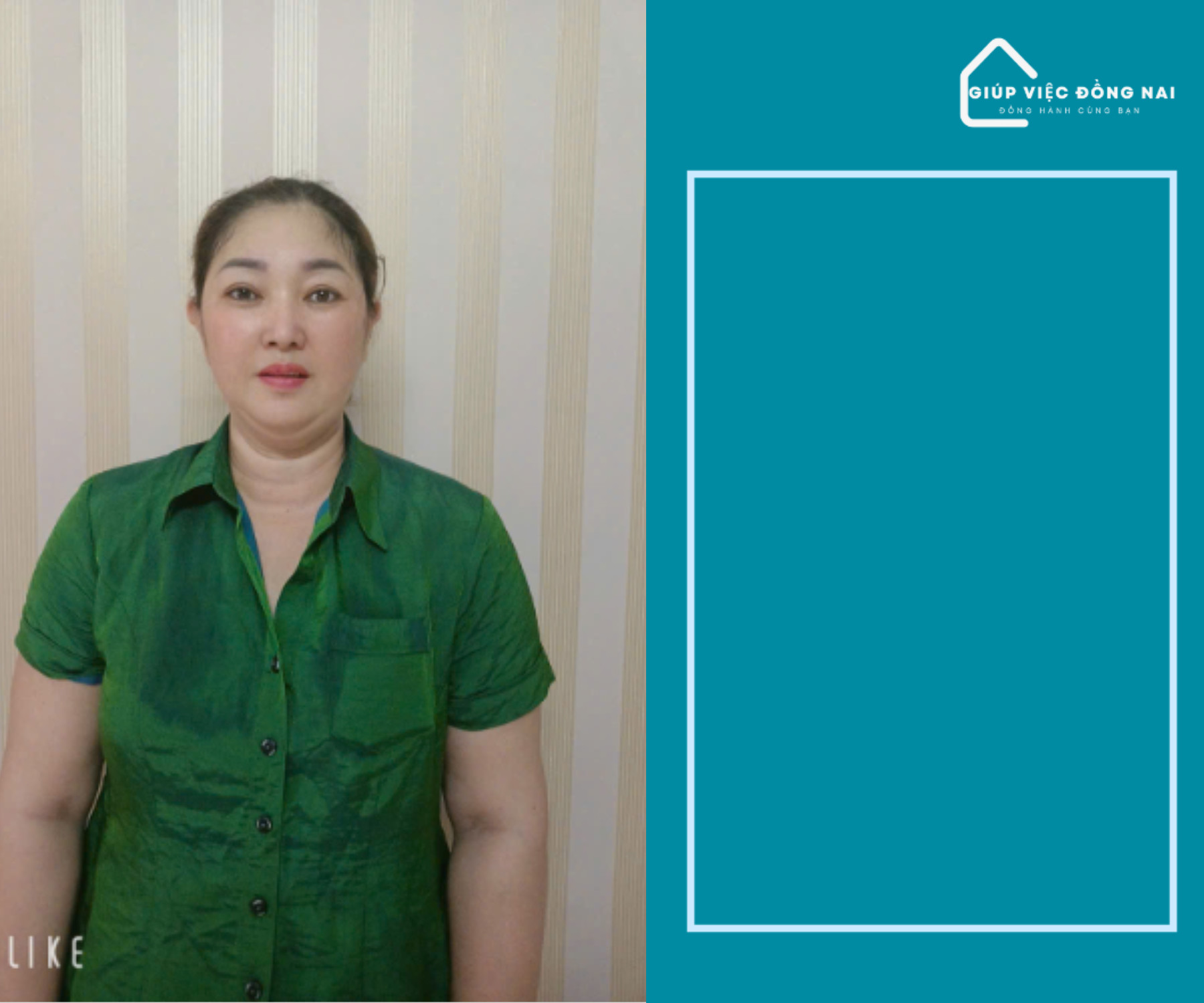 Chị NGUYỄN THỊ THANH THUỶ, sinh năm 1977, quê An Giang cần tìm việc