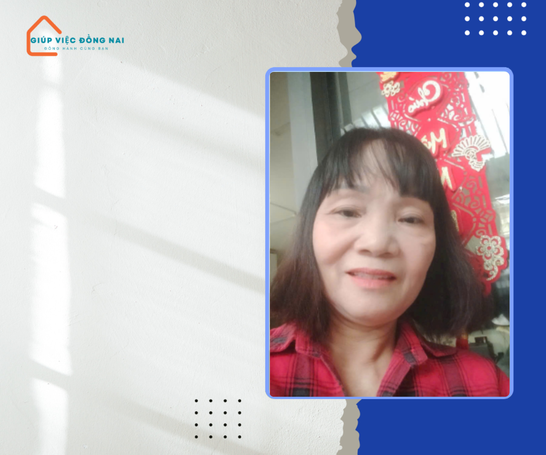 Chị Lê Thị Xuân, sinh năm 1969, quê Quảng Trị cần tìm việc