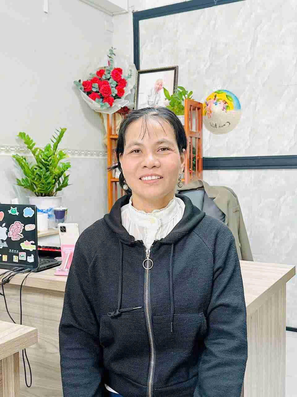 Chị Nguyễn Thị Ánh Tuyết, sinh năm 1982, quê Ninh Thuận