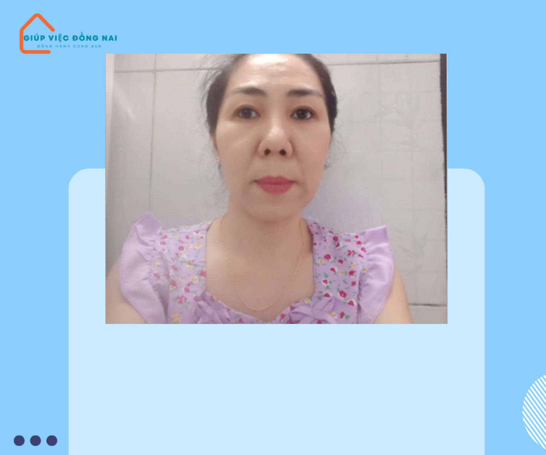 Chị TRẦN THUÝ PHƯỢNG, sinh năm 1974, quê Vĩnh Long cần tìm việc