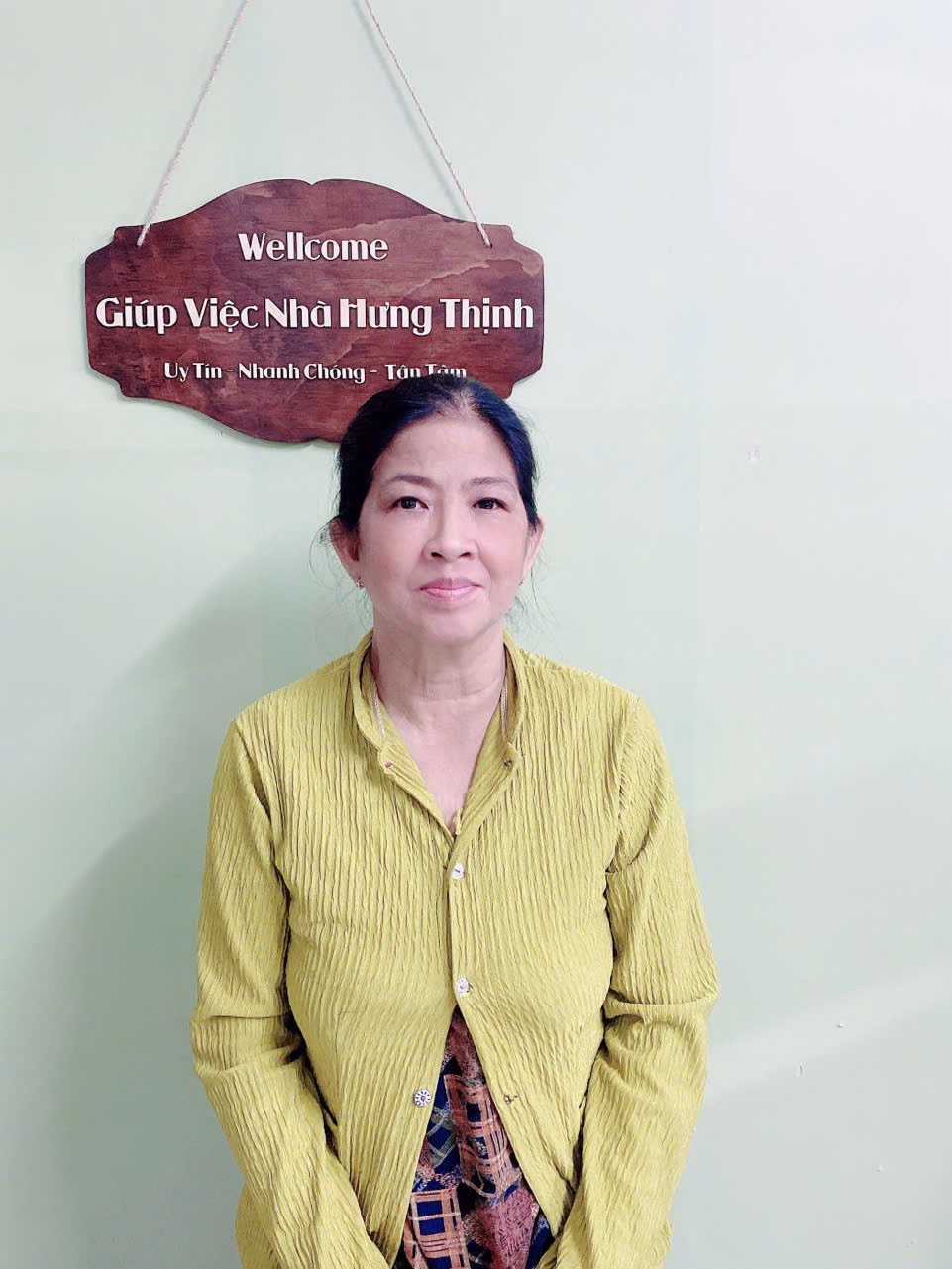 Cô Ly có kinh nghiên 6 năm xin việc giúp việc nhà chăm em tết ở lại được cô