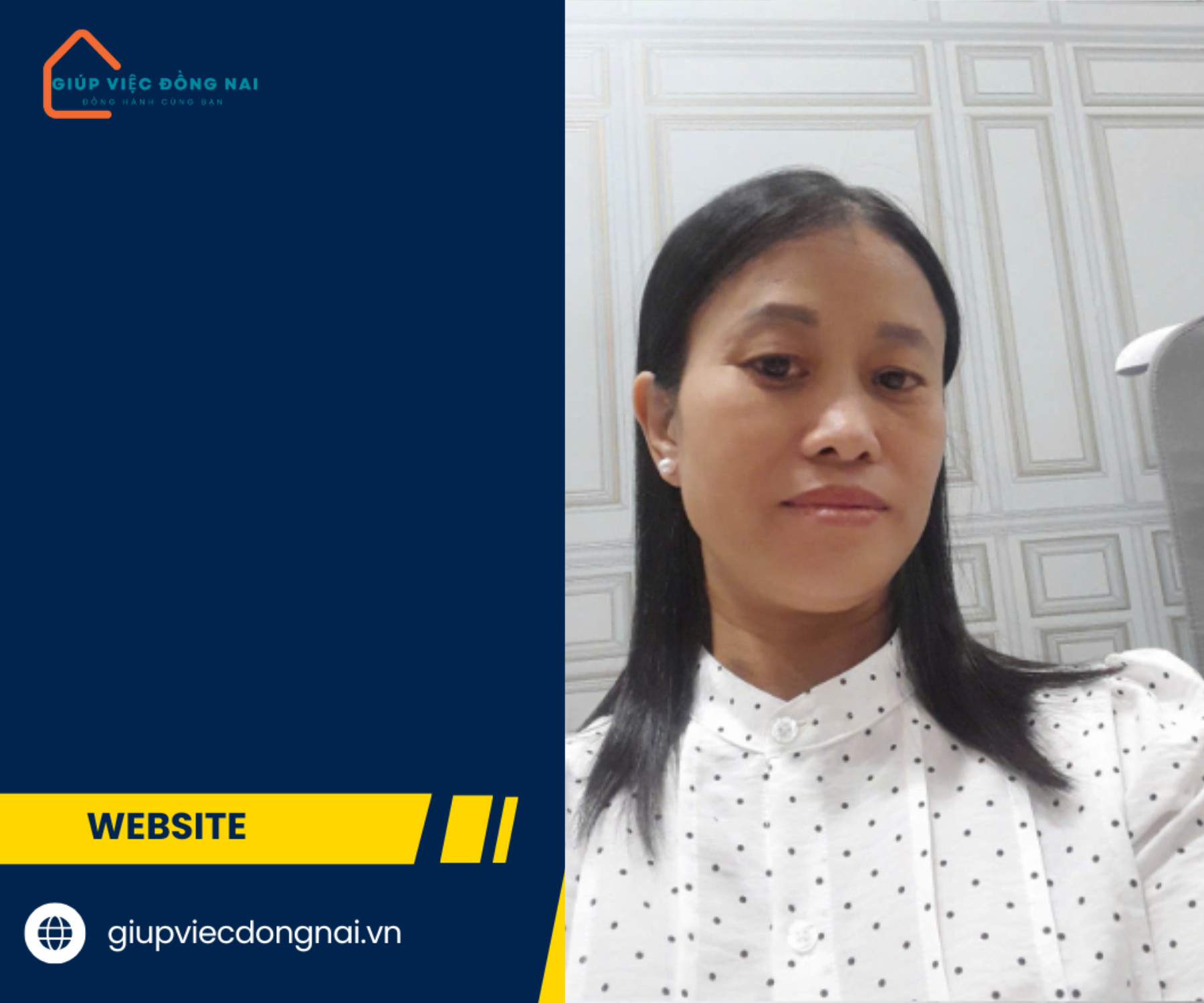 Chị Mạch Thị Hợi, sinh năm 1980, quê Thanh Hóa cần tìm việc