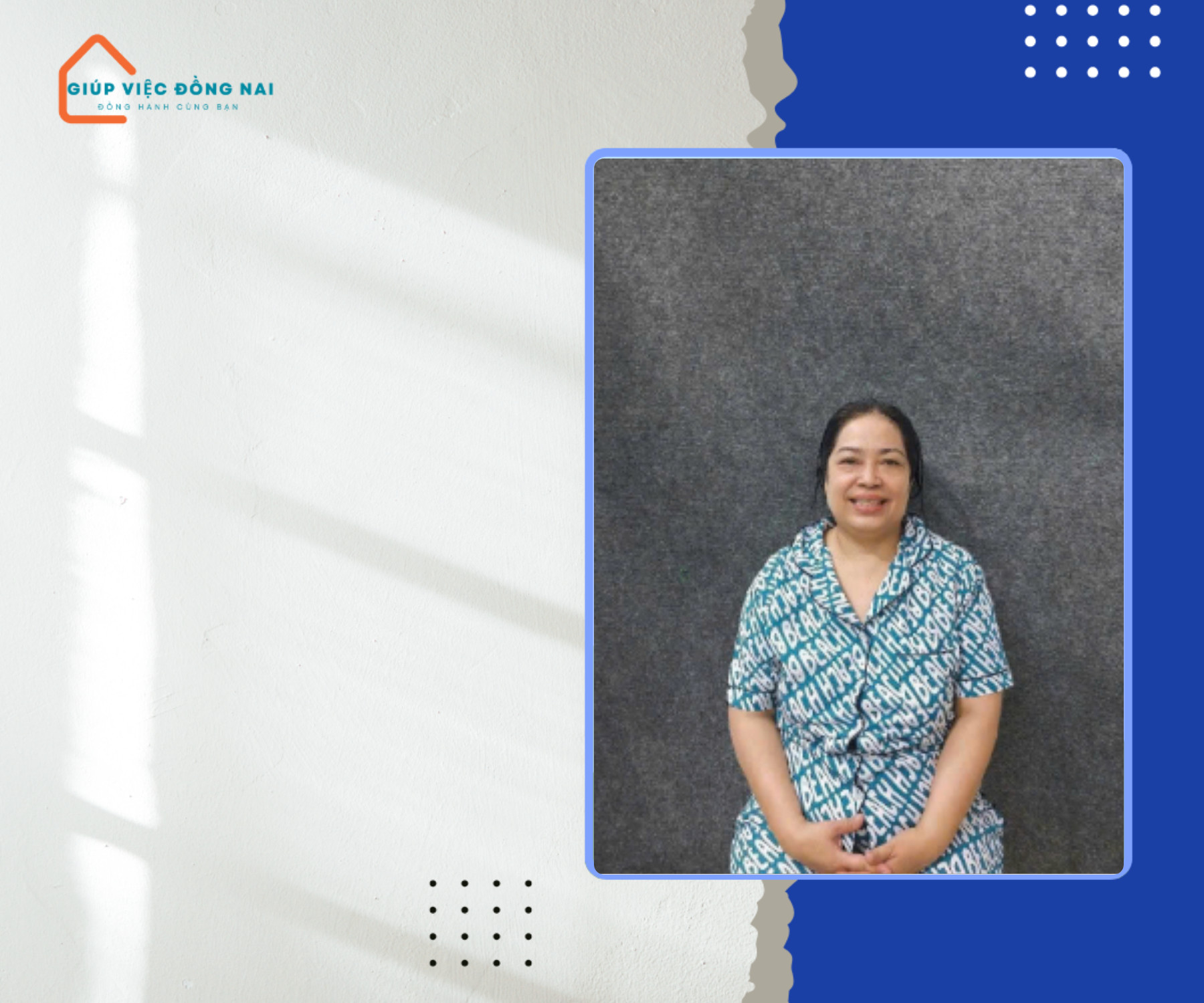 Chị TRẦN THỊ THU THẢO, sinh năm 1975, quê Đà Nẵng cần tìm việc