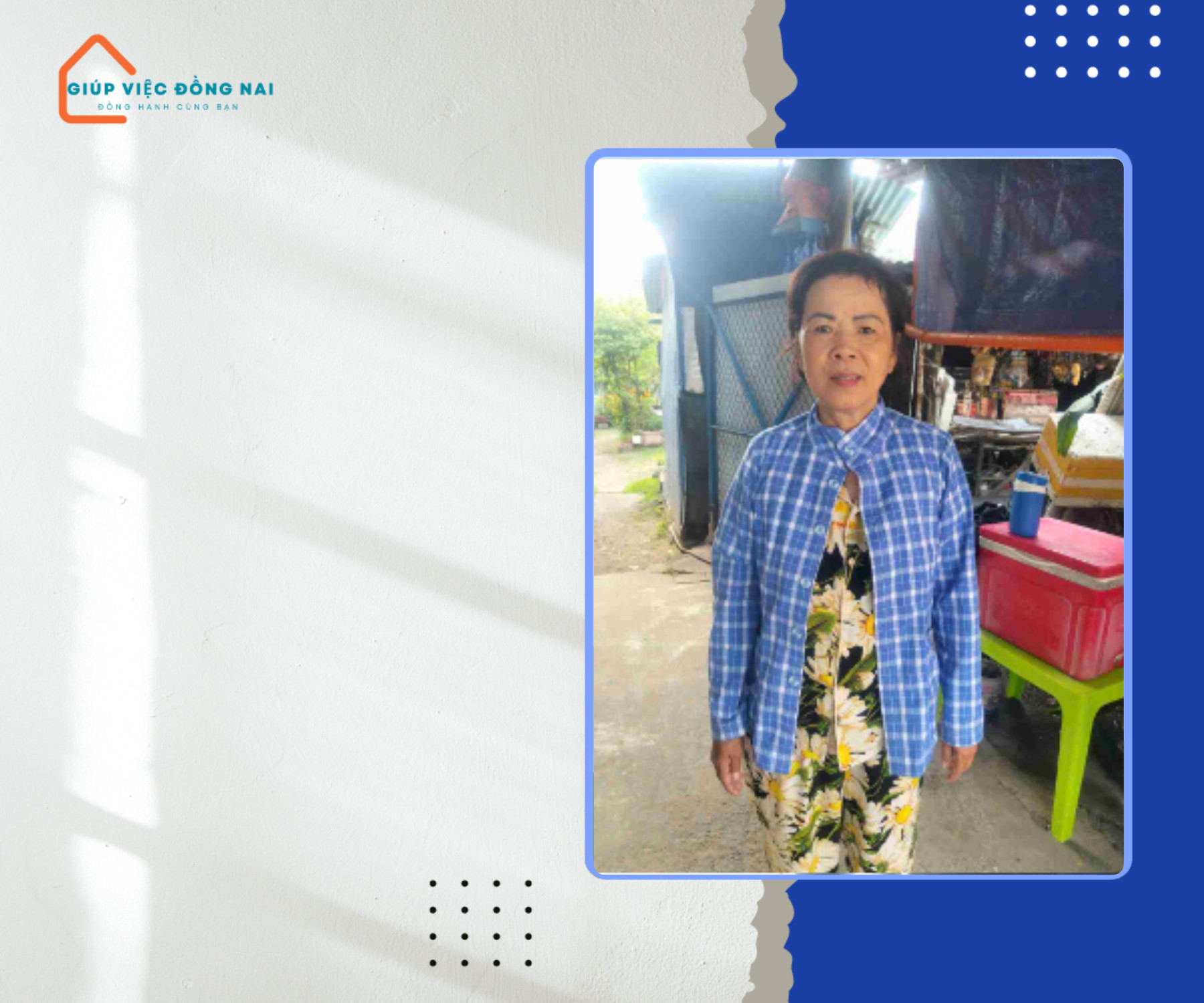 Chị NGUYỄN MINH NGUYỆT, sinh năm 1970, quê Đồng Nai cần tìm việc