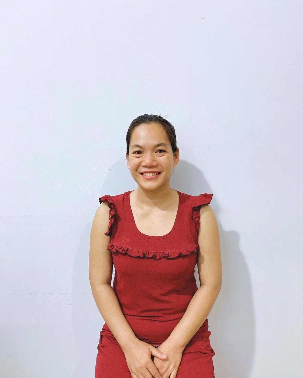 Chị chuyên giúp việc nhà nấu ăn và chăm bé