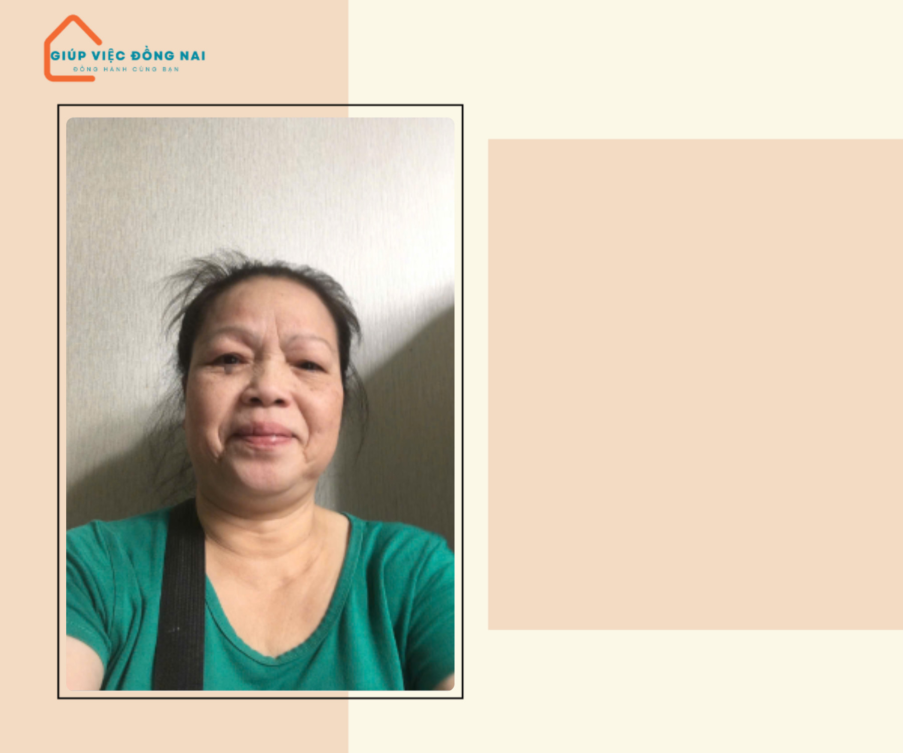 Chị NGUYỄN THỊ HỒNG MINH, sinh năm 1964, quê Hà Nội cần tìm việc