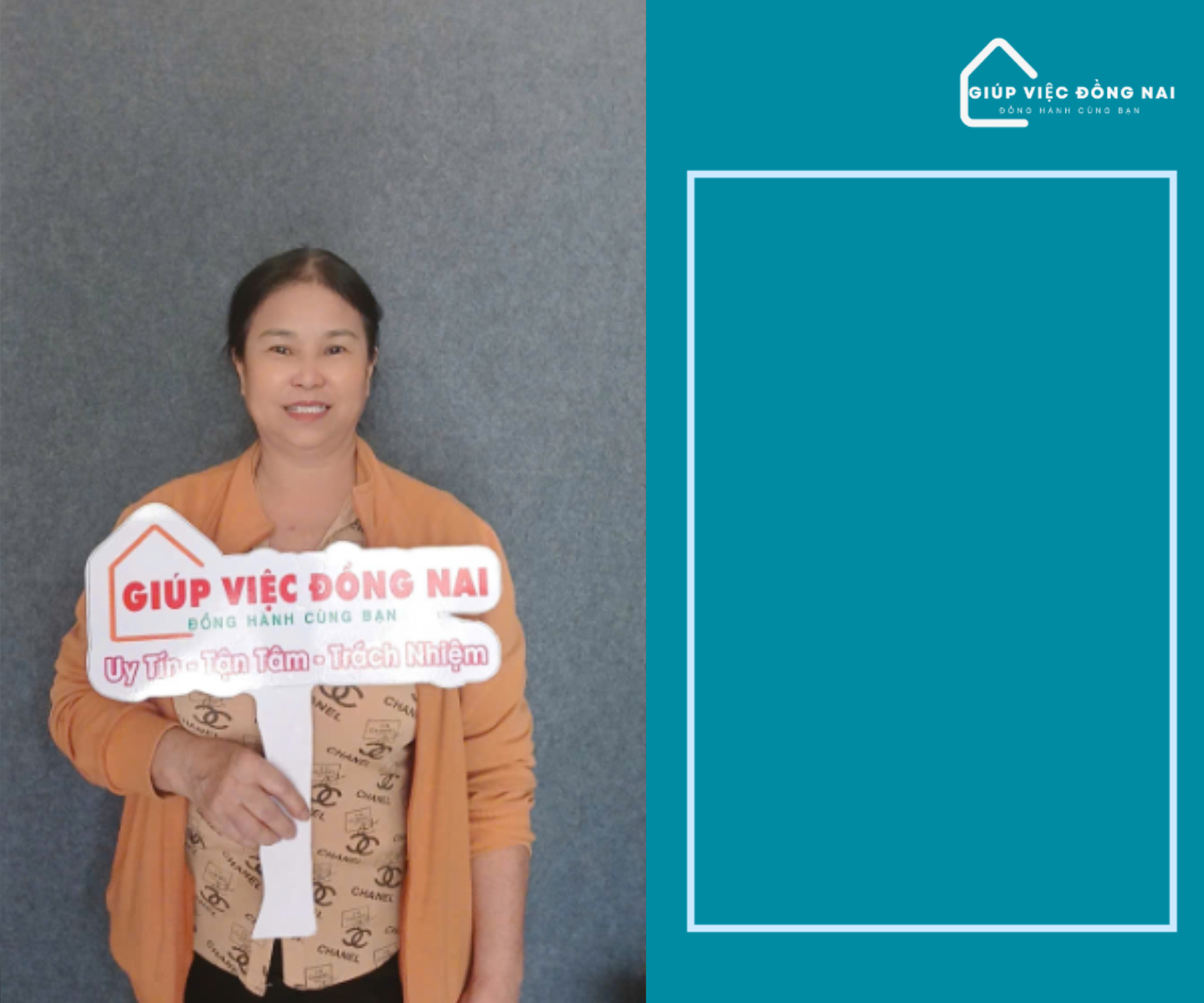 Chị ĐINH THỊ MƯỜI, sinh năm 1965, quê Quảng Ngãi cần tìm việc