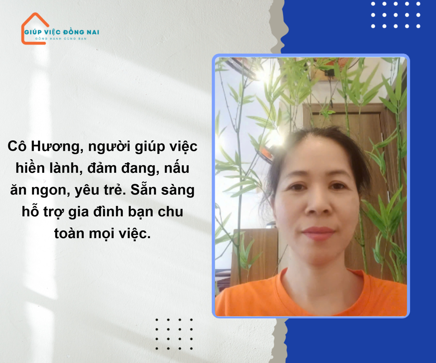 Chị ĐỖ THỊ HƯƠNG, sinh năm 1984, quê Đắk Nông cần tìm việc