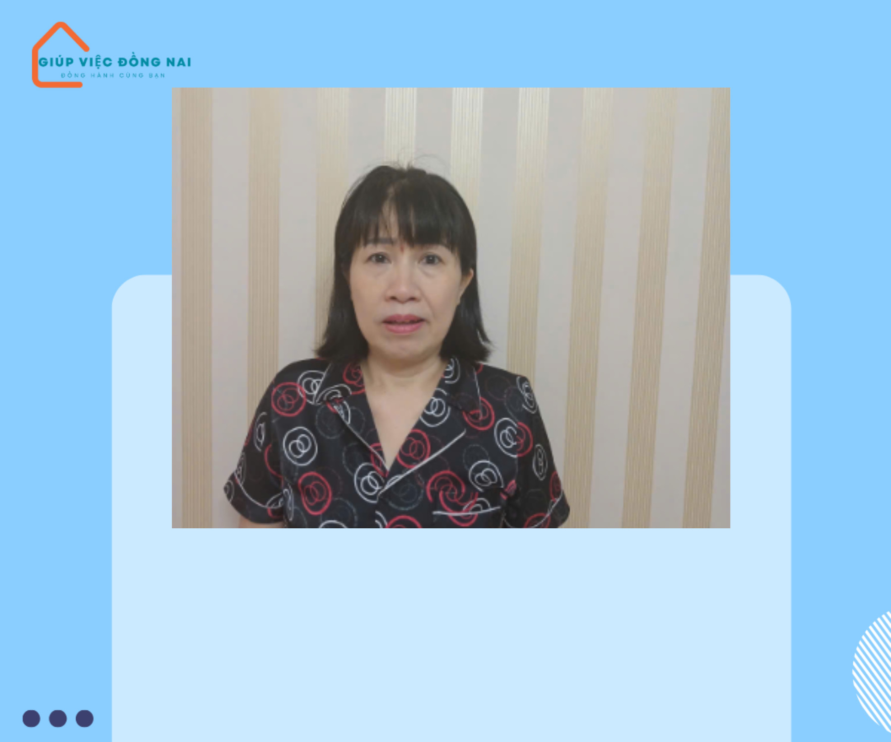 Chị ĐẶNG THỊ YẾN, sinh năm 1976, quê Quảng Bình cần tìm việc