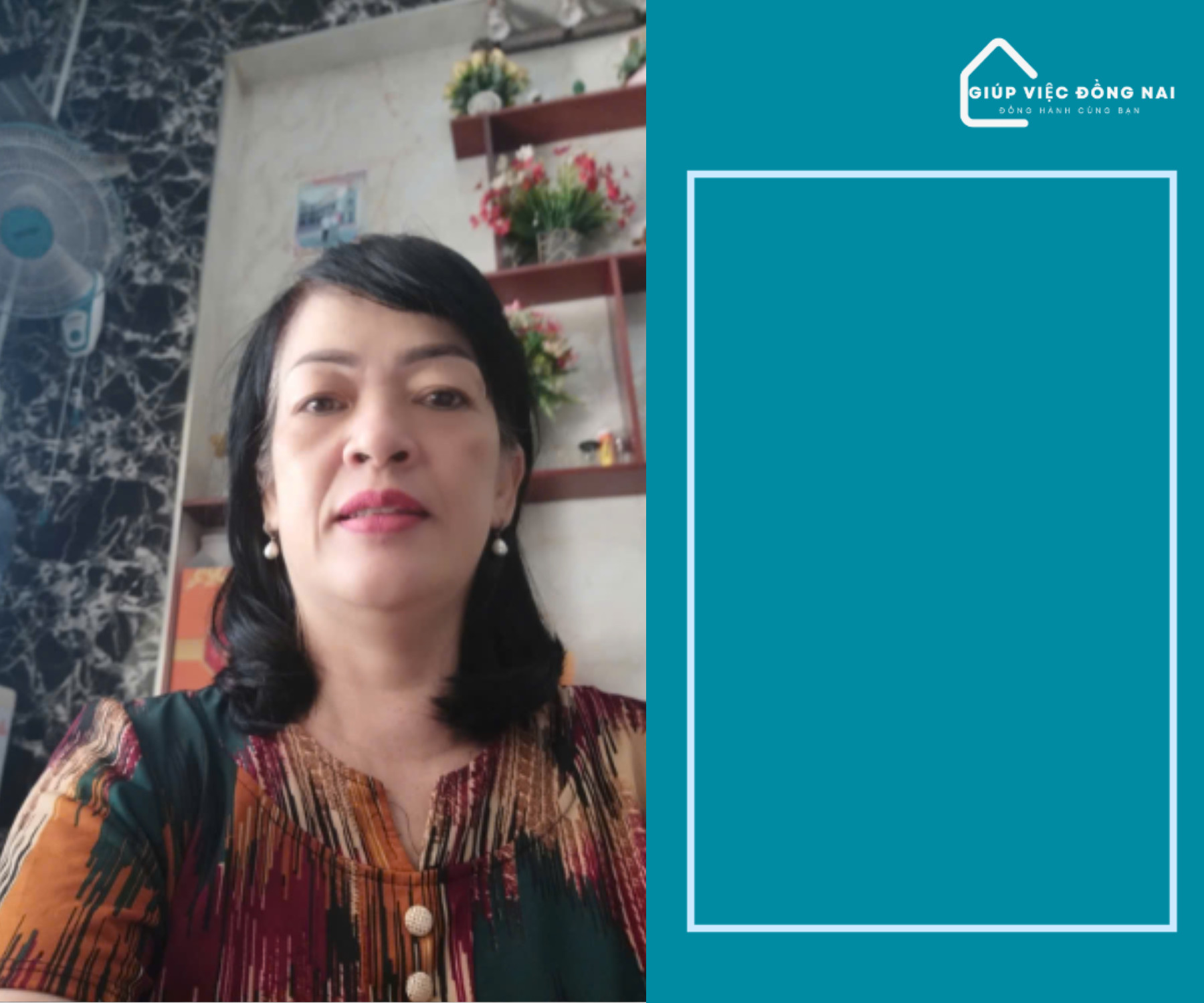 Chị ĐỖ THỊ CẨM TÚ, sinh năm 1973, quê Đồng Tháp cần tìm việc