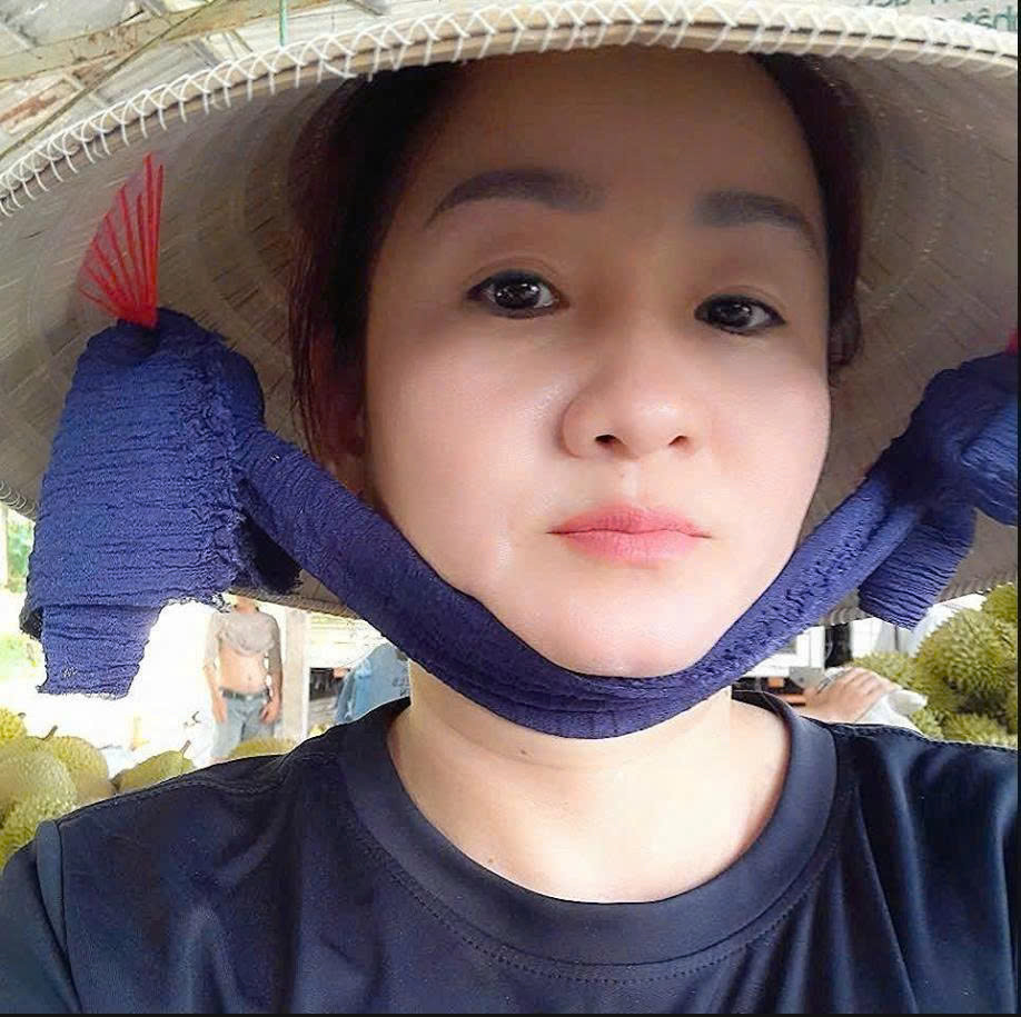 Chị Thảo (1980) tìm việc làm vườn, chăn nuôi