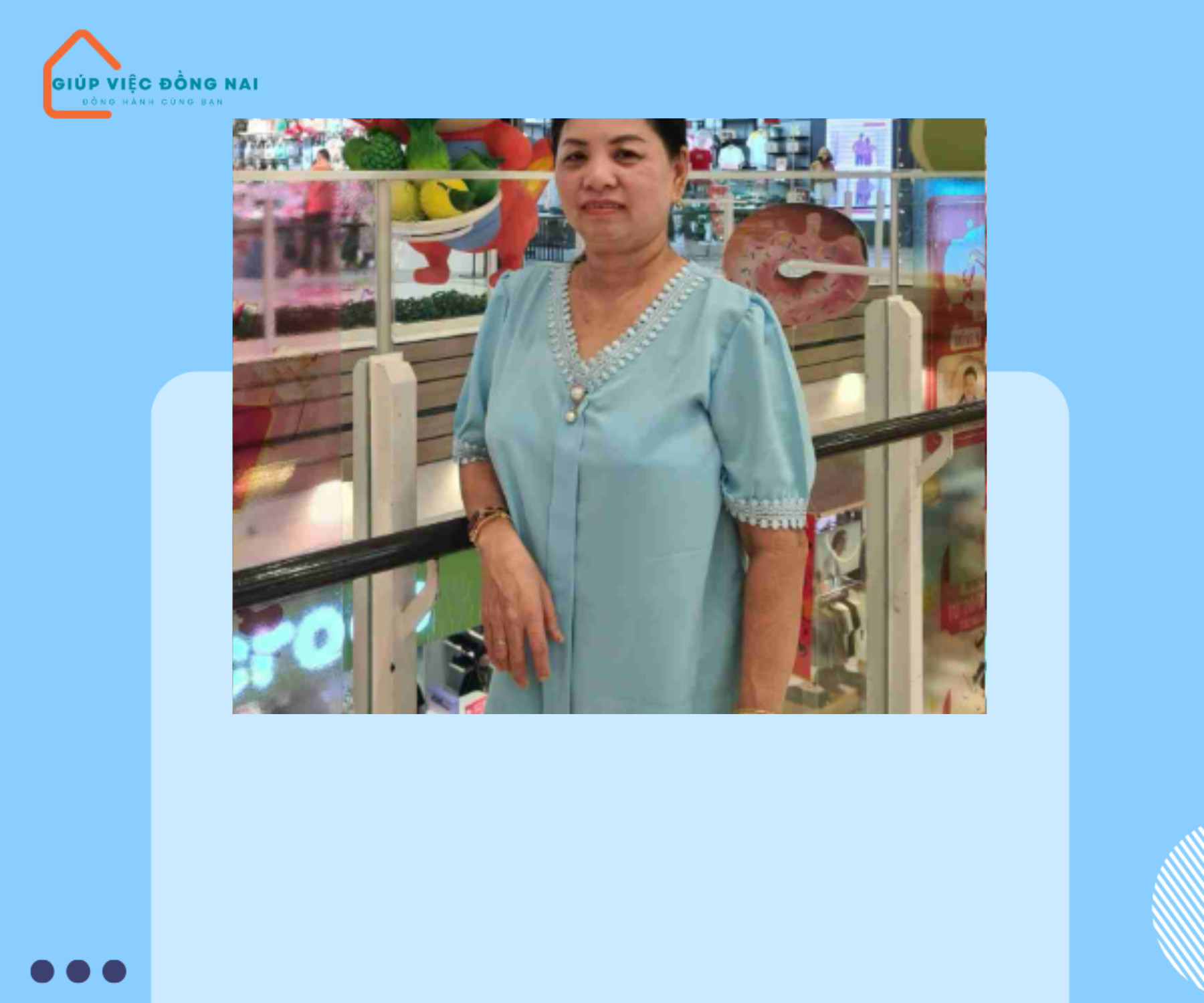 Chị Phù Viễn Sơn, sinh năm 1969, quê Hồ Chí Minh cần tìm việc