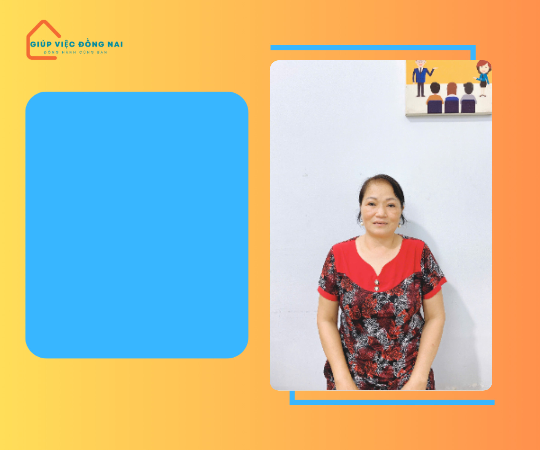 Chị HUỲNH THỊ MỸ LINH, sinh năm 1970, quê Sóc Trăng cần tìm việc