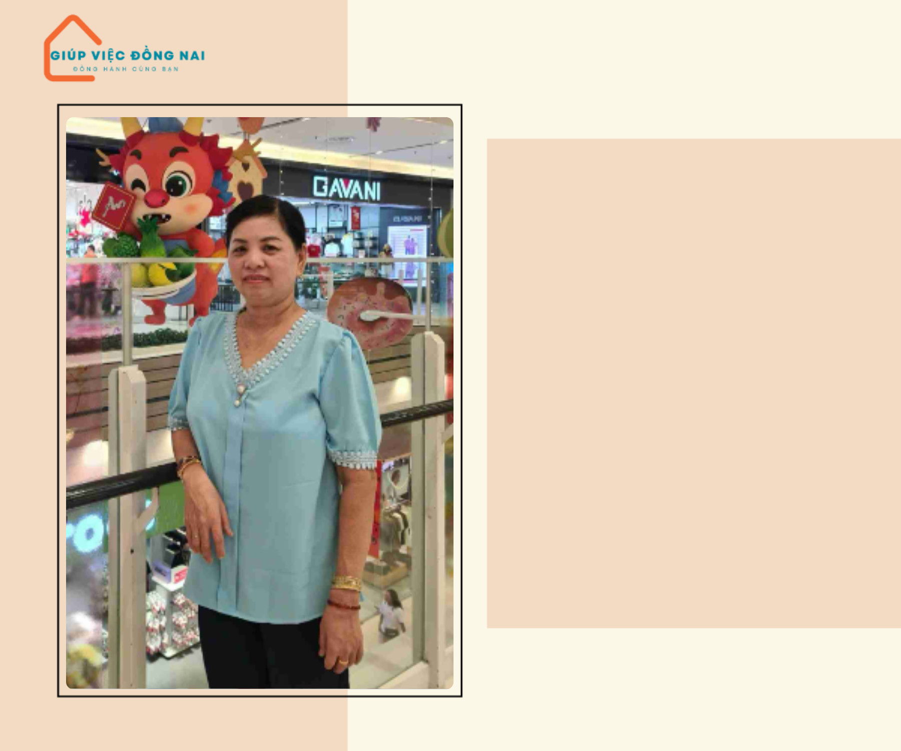 Chị Phù Viễn Sơn, sinh năm 1969, quê Hồ Chí Minh cần tìm việc