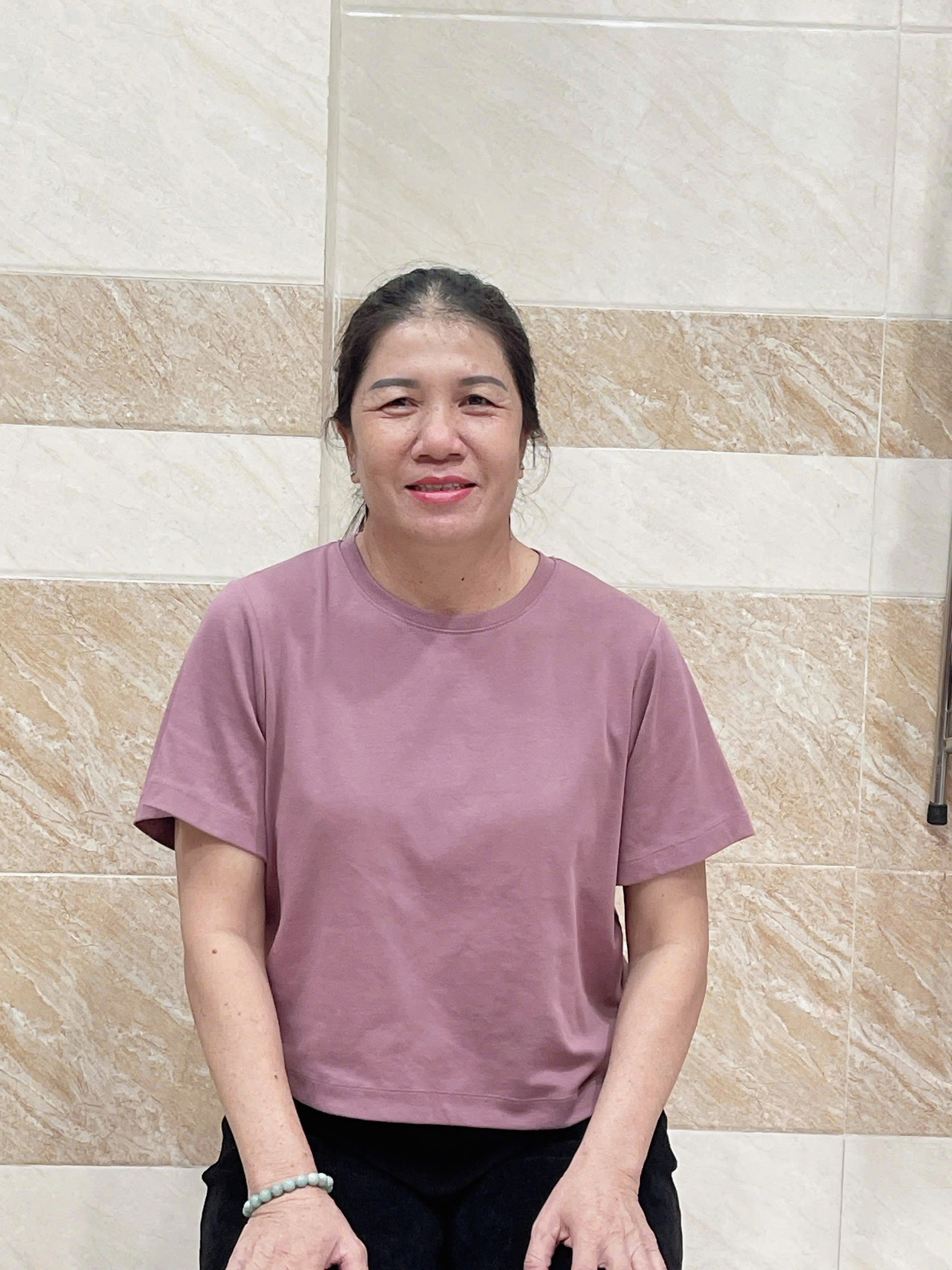 Chị Phan Thị Trung , sinh năm 1976 , quê  Bình Thuận