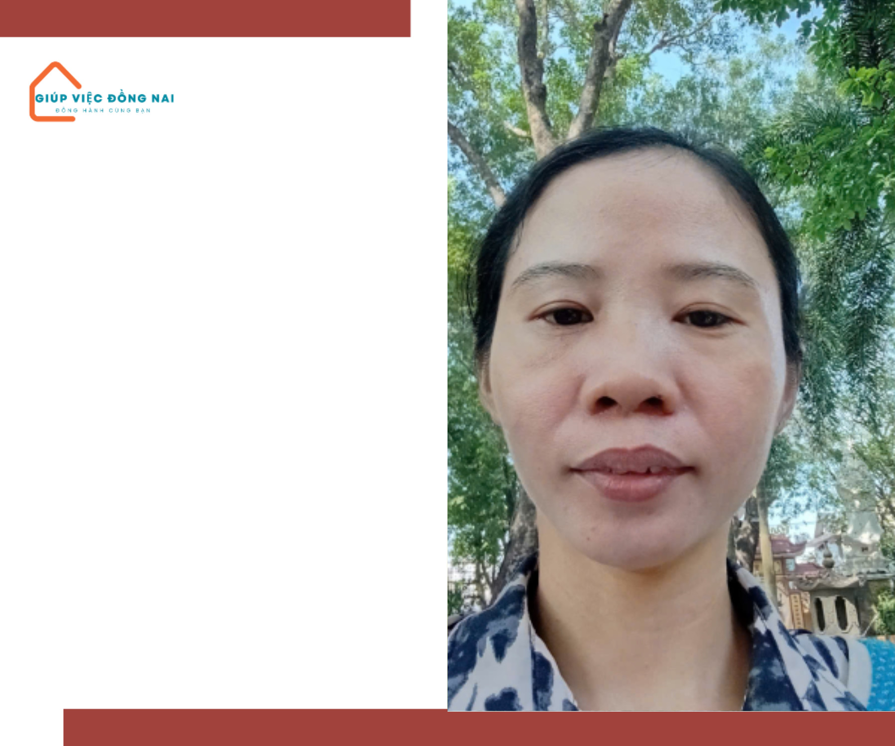 Chị LÊ THỊ ĐỨC, sinh năm 1989, quê Thanh Hóa cần tìm việc