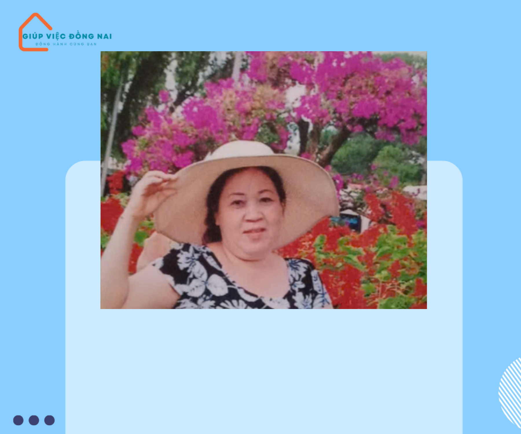 Chị NGUYỄN THỊ TUYẾT, sinh năm 1965, quê Hồ Chí Minh cần tìm việc