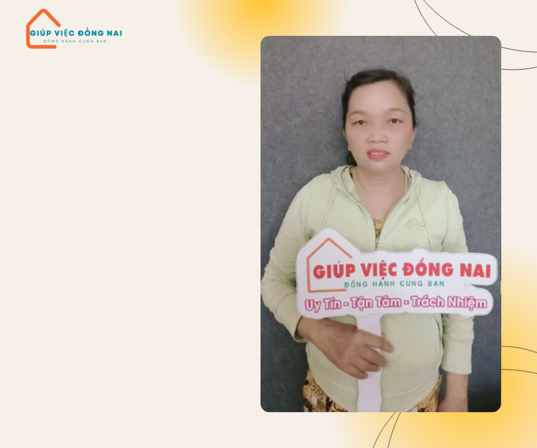 Chị PHẠM THỊ KIM LIÊN, sinh năm 1974, quê Tây Ninh cần tìm việc