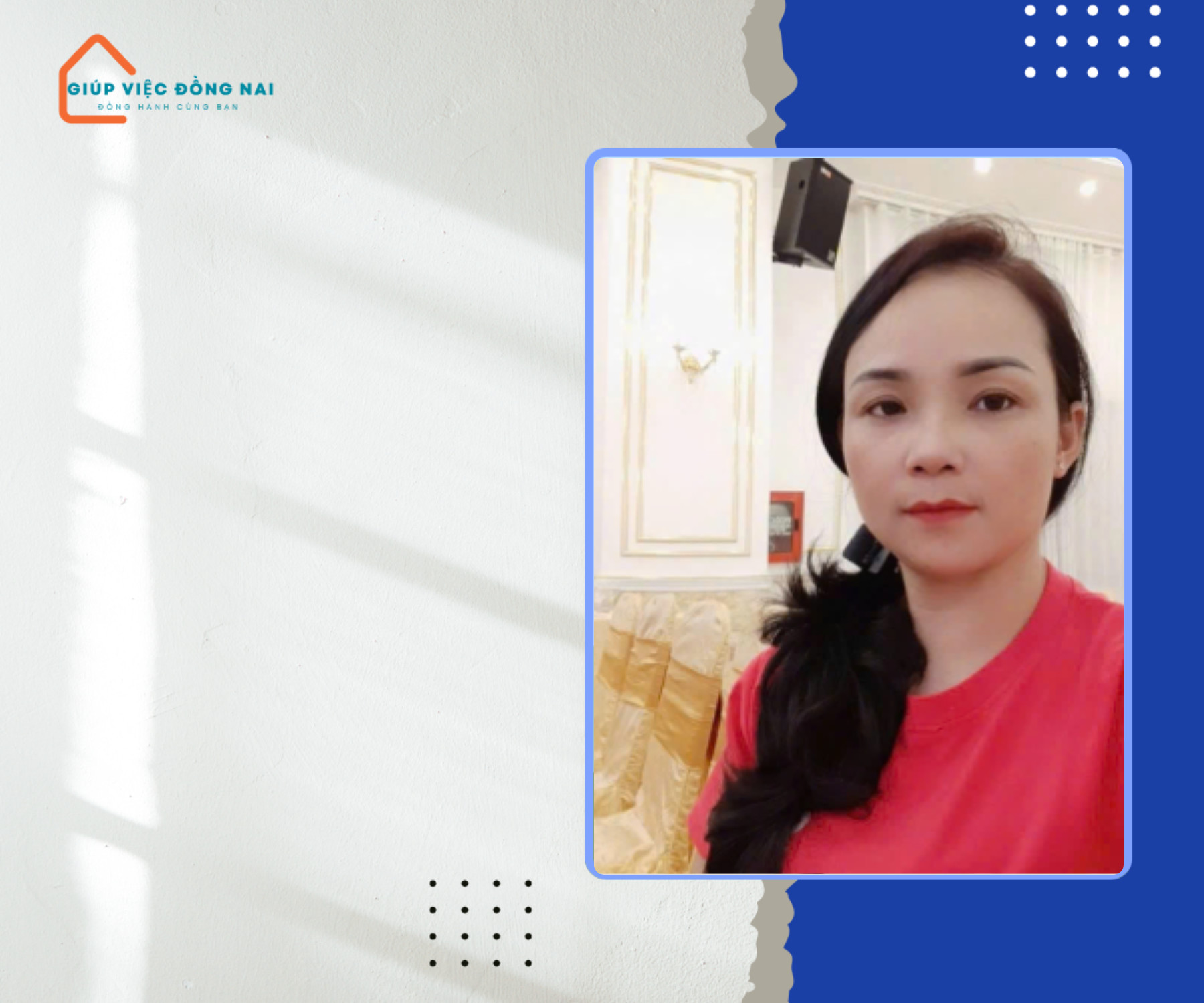 Chị NGUYỄN THỊ LAN HƯƠNG, sinh năm 1980, quê Đồng Nai cần tìm việc