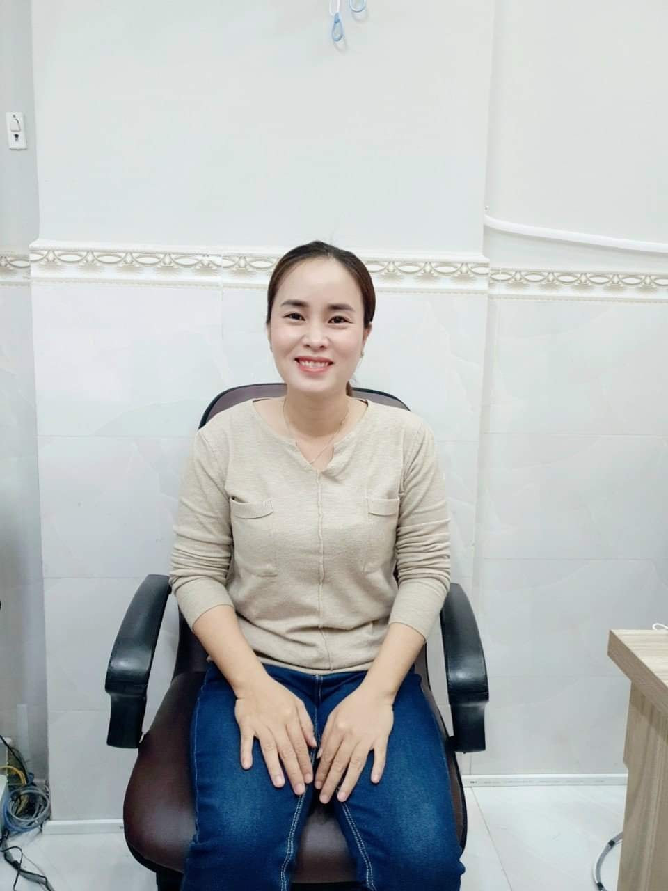 Chị Đỗ Thị Phương Nga sinh năm 1985 quê Tiền Giang xin chăm em bé, giúp việc nhà