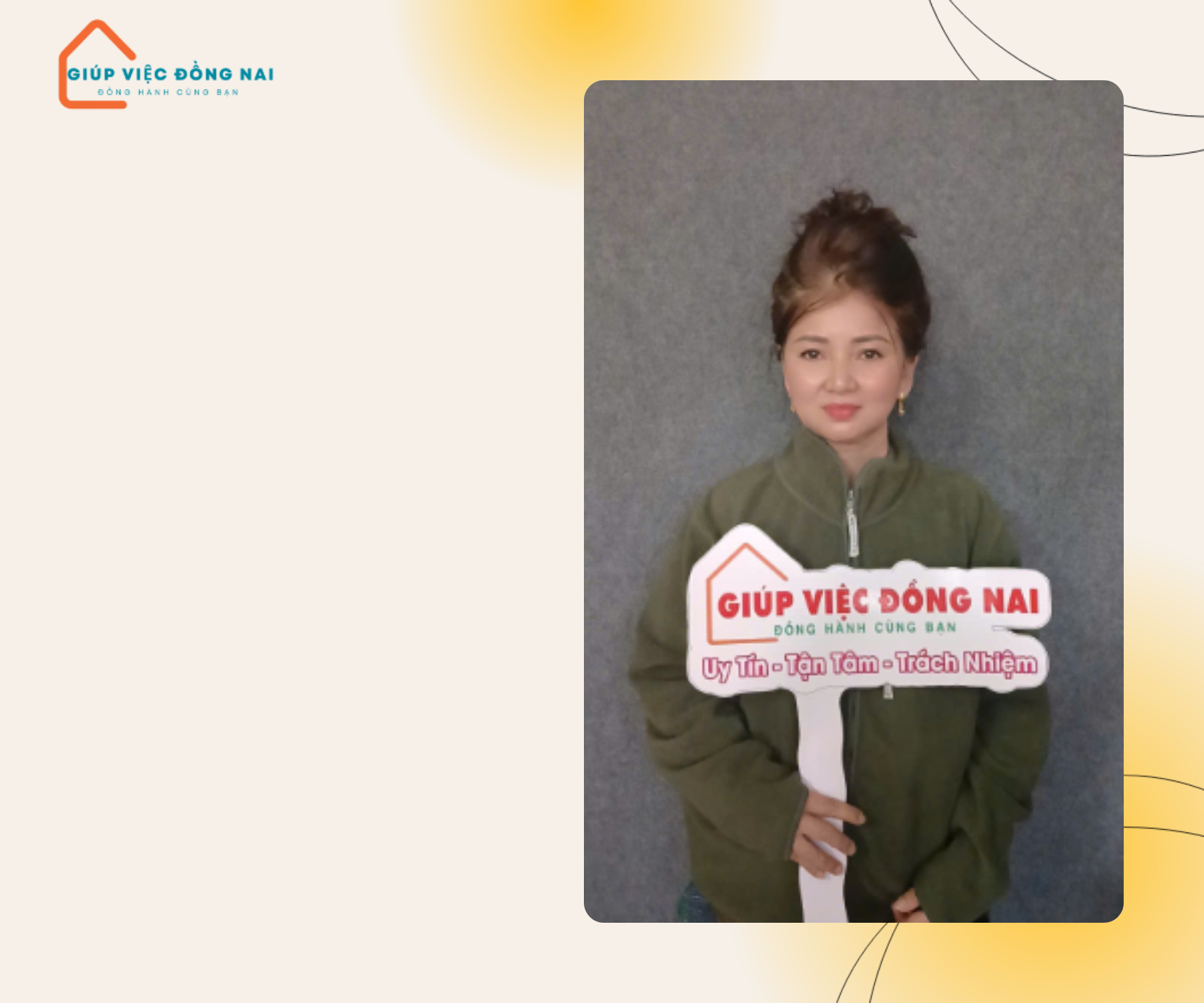 Chị NGUYỄN THỊ THU THUỶ, sinh năm 1961, quê Thừa Thiên Huế cần tìm việc