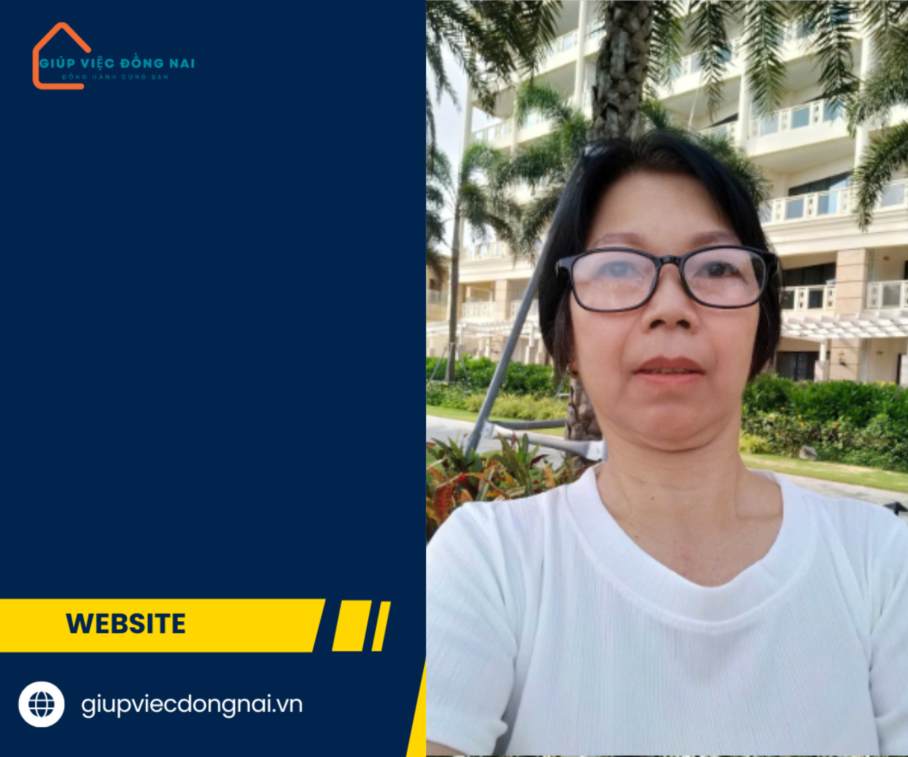 Chị TRỊNH THỊ HOÀ, sinh năm 1968, quê Hồ Chí Minh cần tìm việc