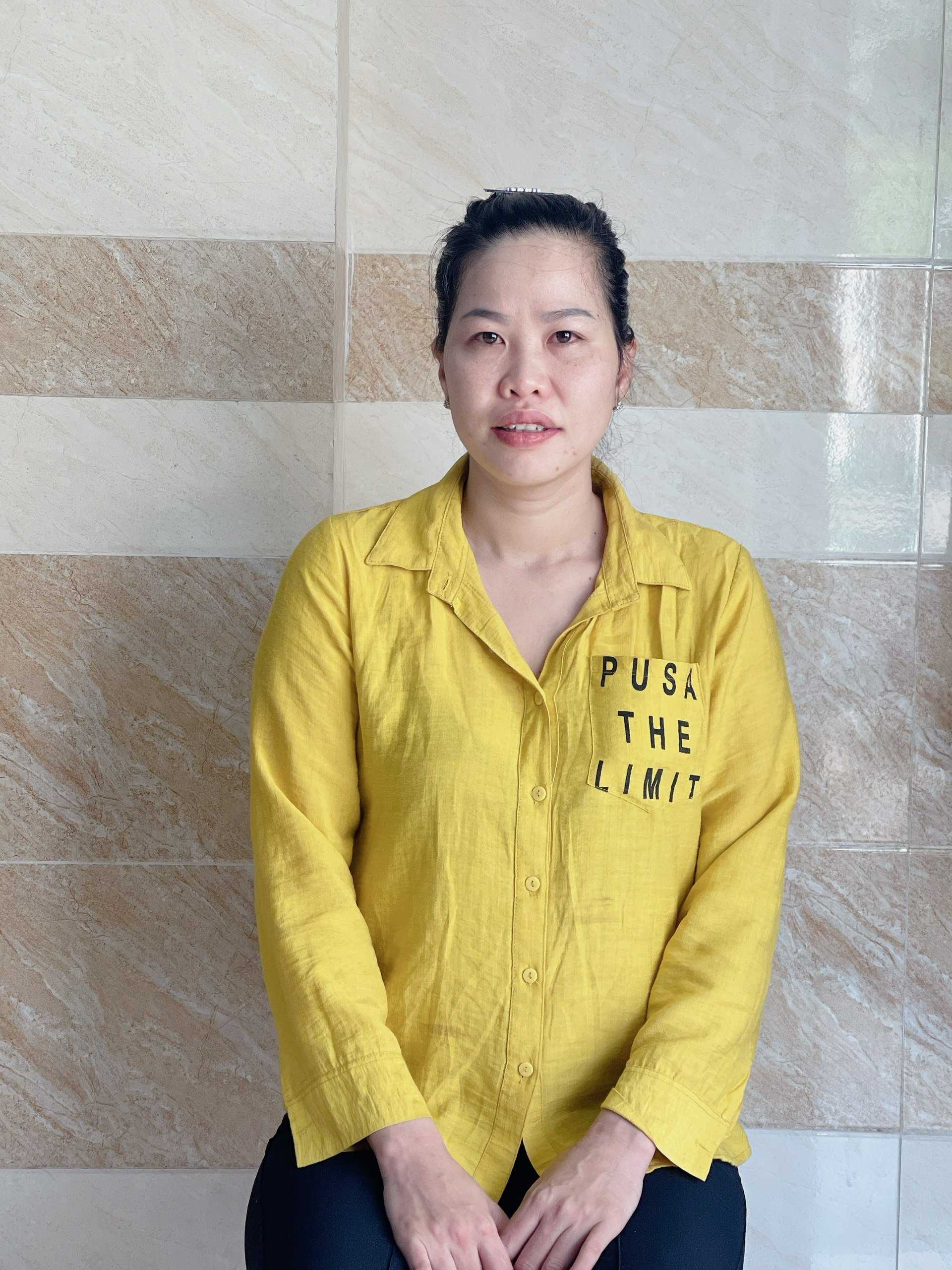 Chị Lái 32 tuổi quê Sóc Trăng đi làm không vướng bận gia đình mong muốn nhận được công việc lâu dài