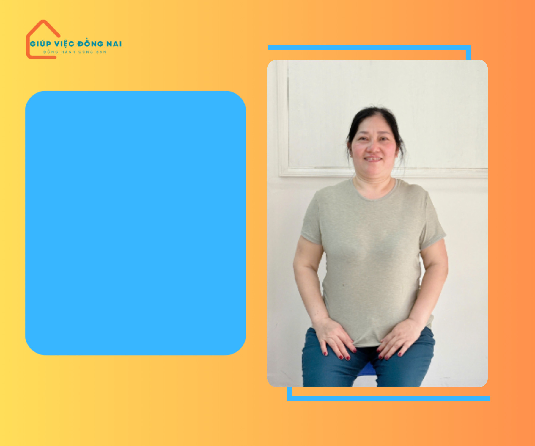 Chị TRƯƠNG THỊ HƯƠNG, sinh năm 1974, quê Hà Nội cần tìm việc