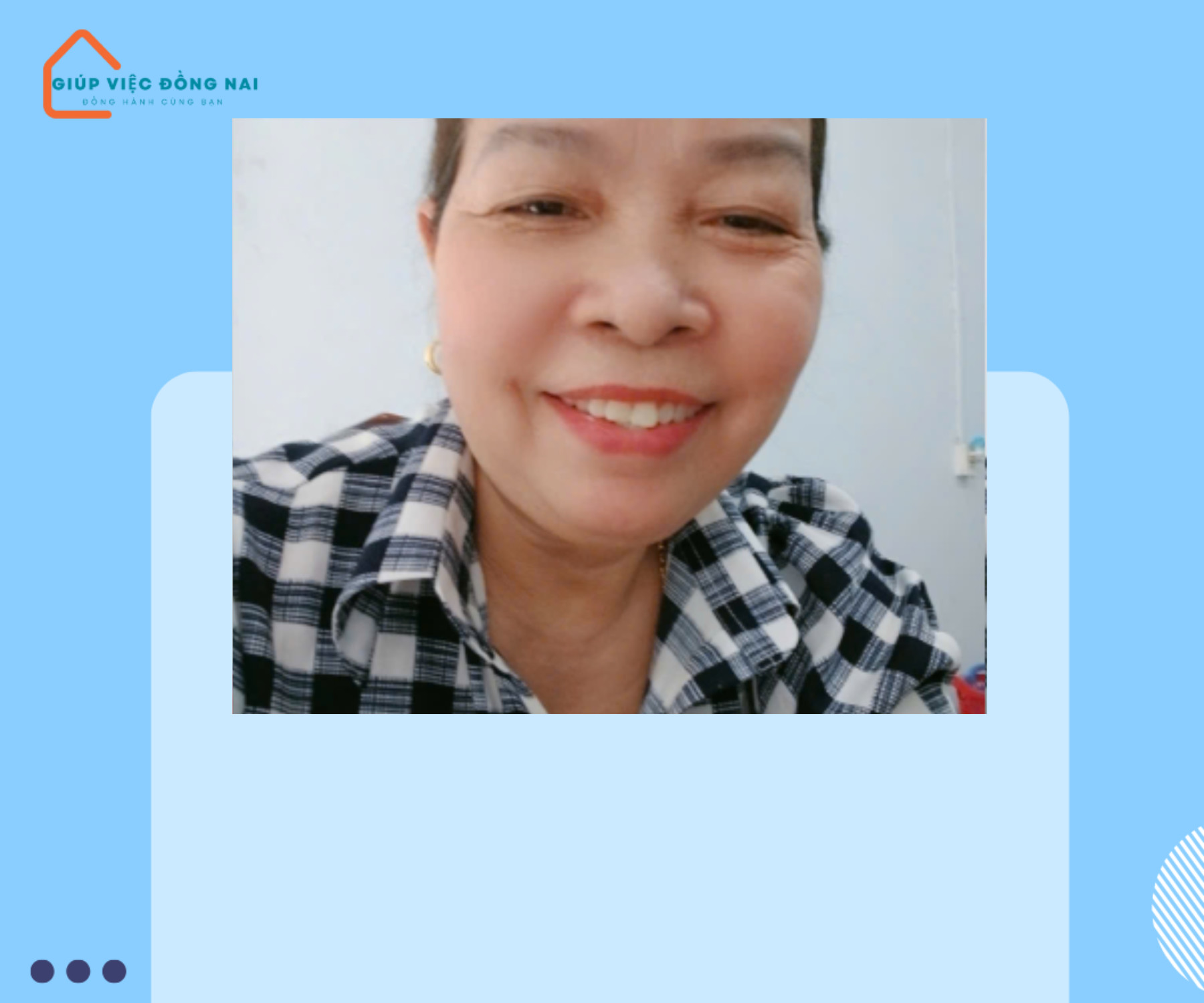 Chị NGUYỄN THỊ AN, sinh năm 1967, quê Thanh Hóa cần tìm việc