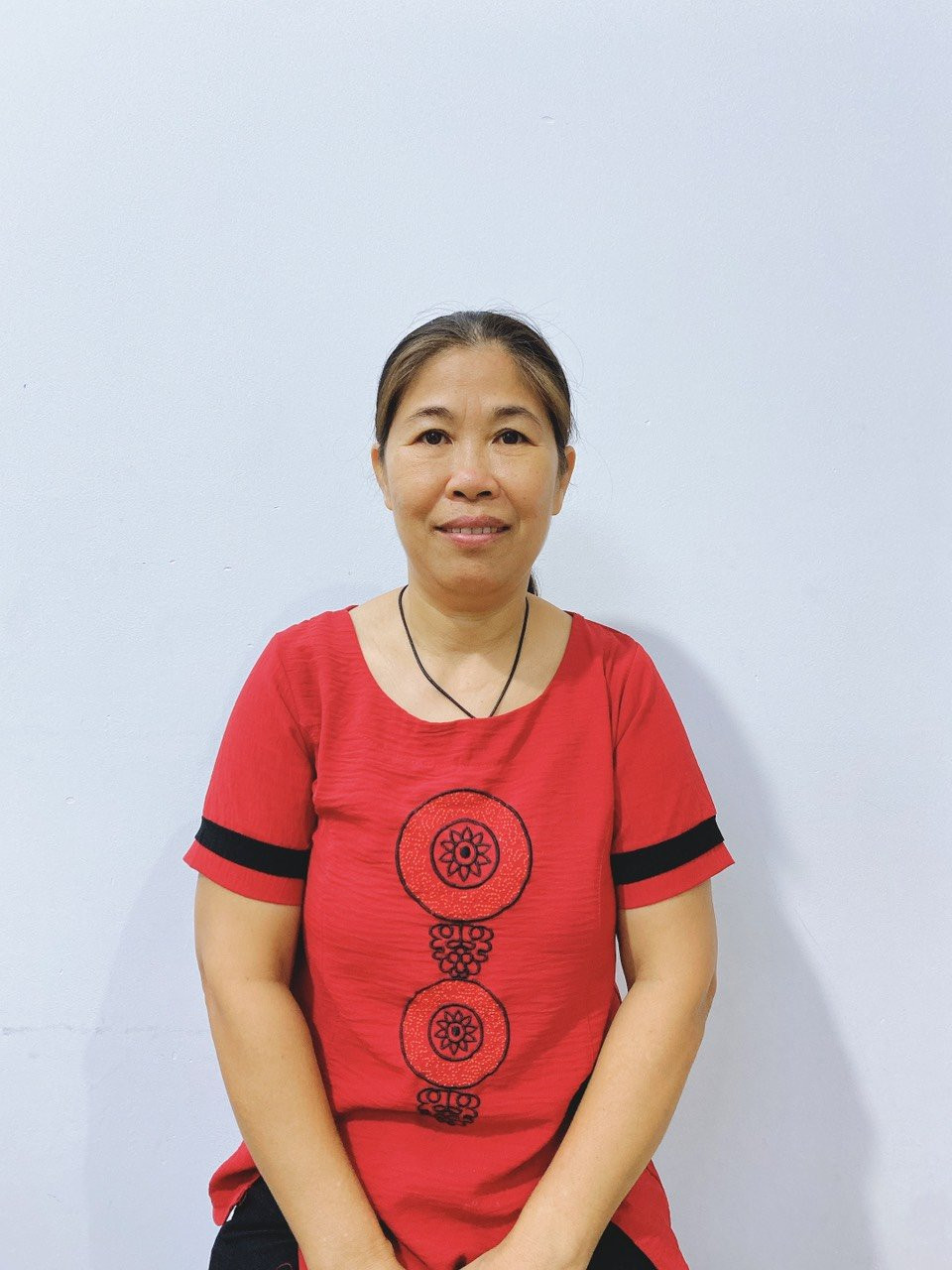 Cô Lê Thị Bắc, sinh năm 1972 quê miền Trung chịu thương chịu khó