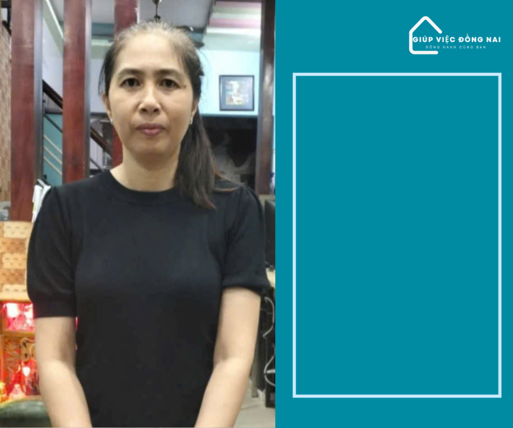 Chị NGUYỄN THỊ HƯNG THỊNH, sinh năm 1980, quê Bình Thuận cần tìm việc