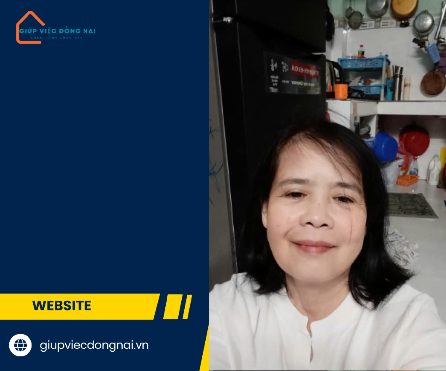 Chị LÊ THỊ TIẾP, sinh năm 1970, quê Khánh Hòa cần tìm việc